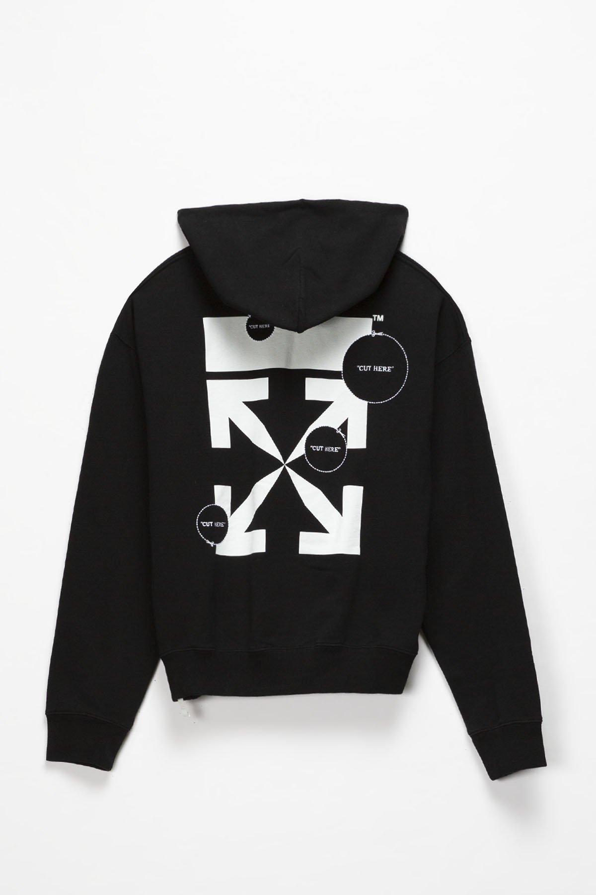 off white hoodie cut off