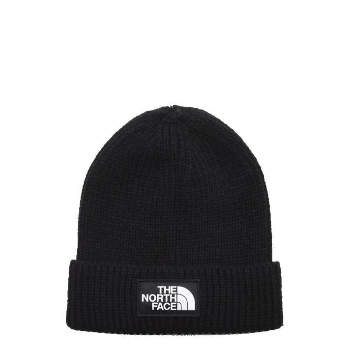 The North Face Beanie With Logo Patch in Black for Men | Lyst