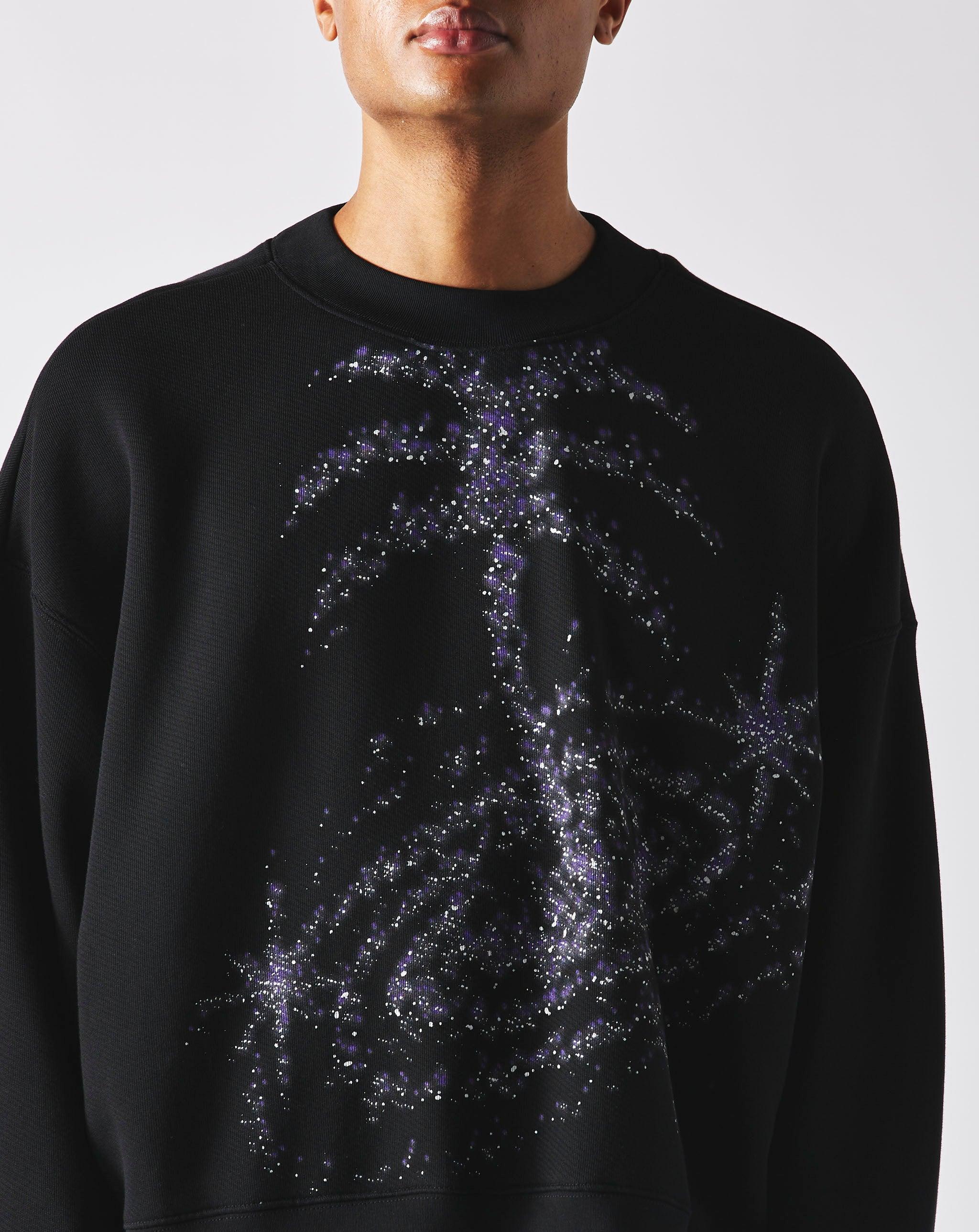 galaxy crewneck