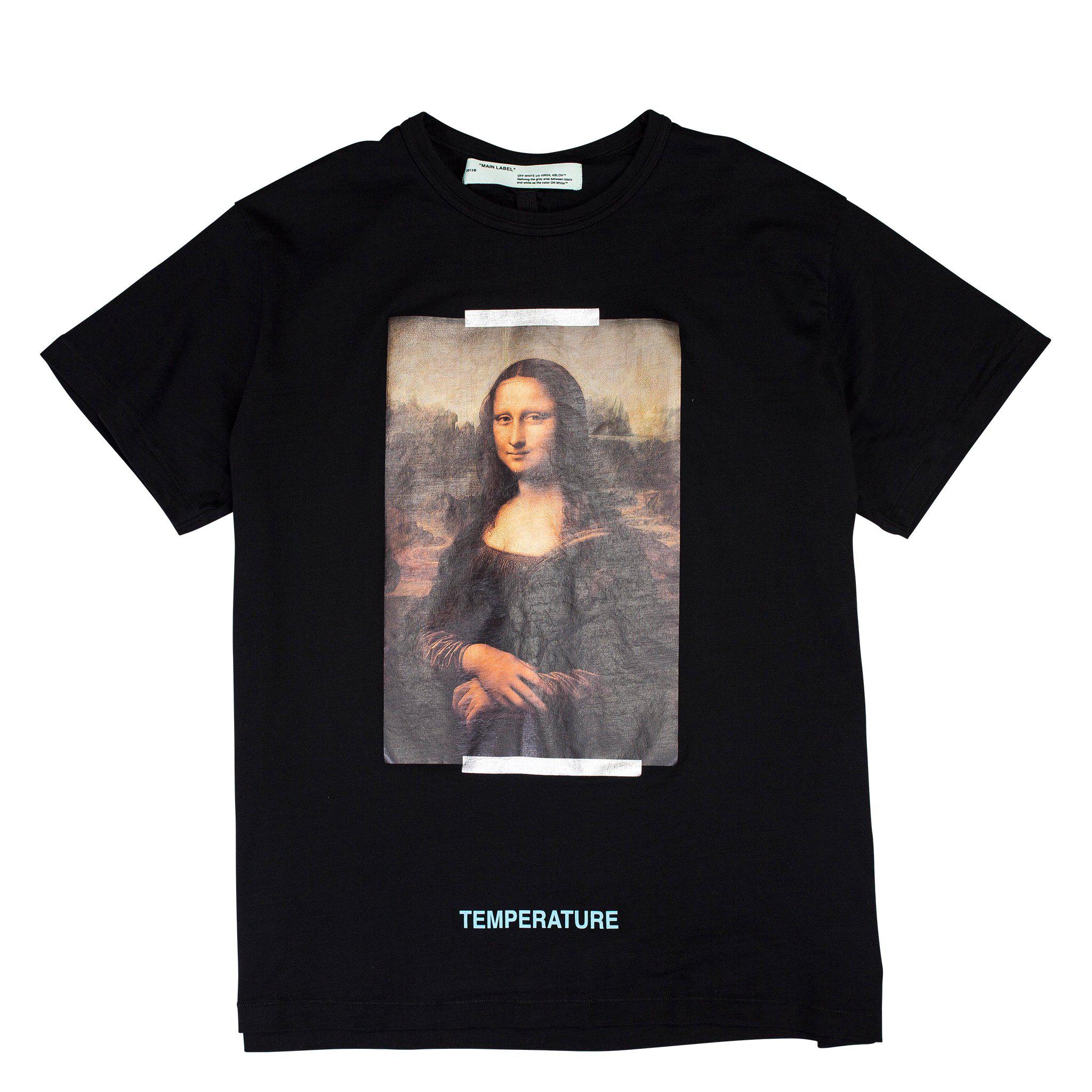 Off white 2024 temperature tee black