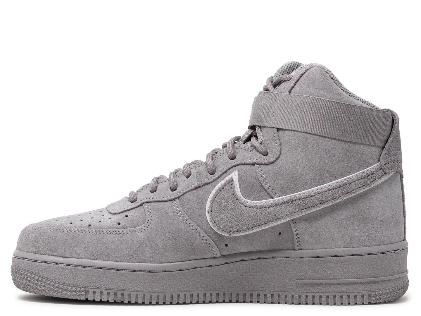 Nike Air Force 1 High Suede '07 Lv8 in Gray for Men | Lyst