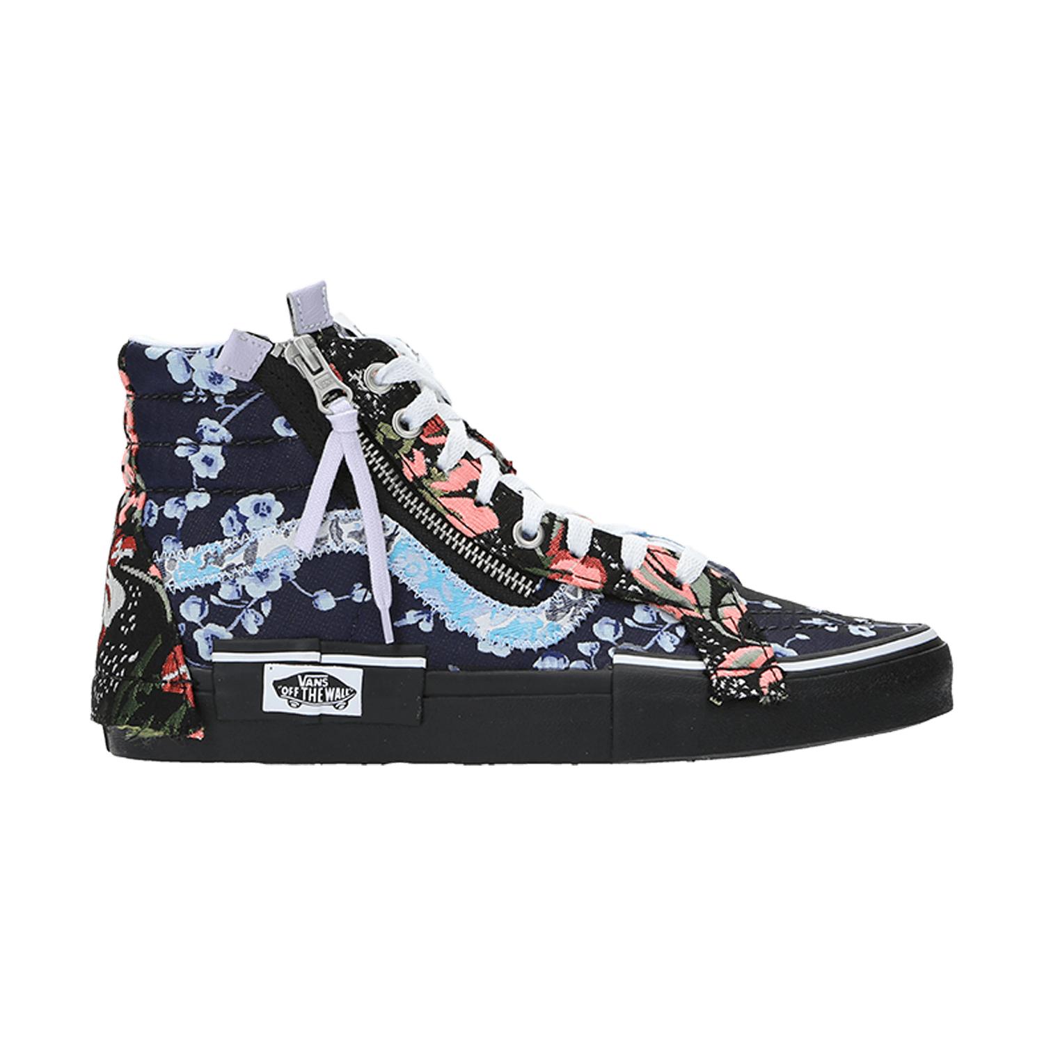 vans floral sk8 hi reissue cap