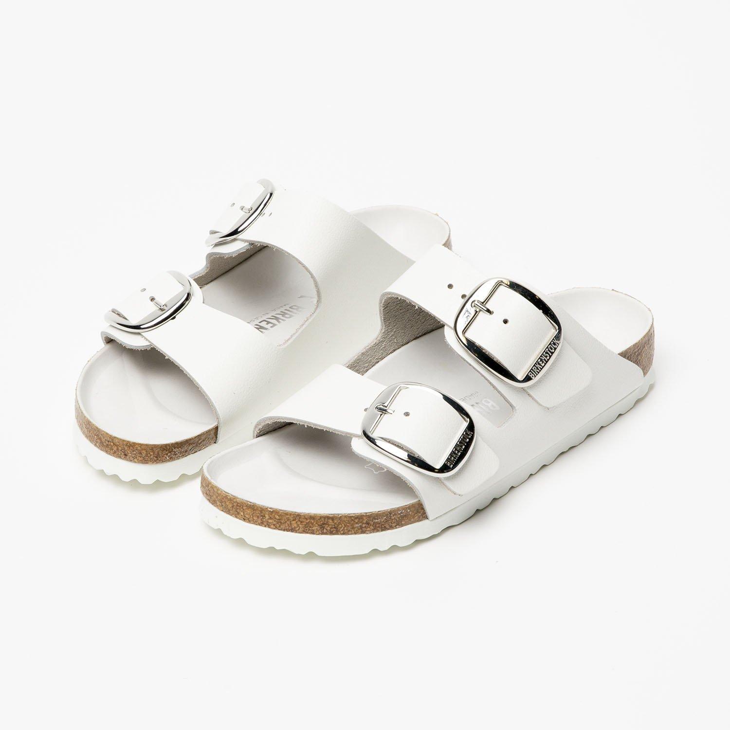 Birkenstock White Arizona Sandals