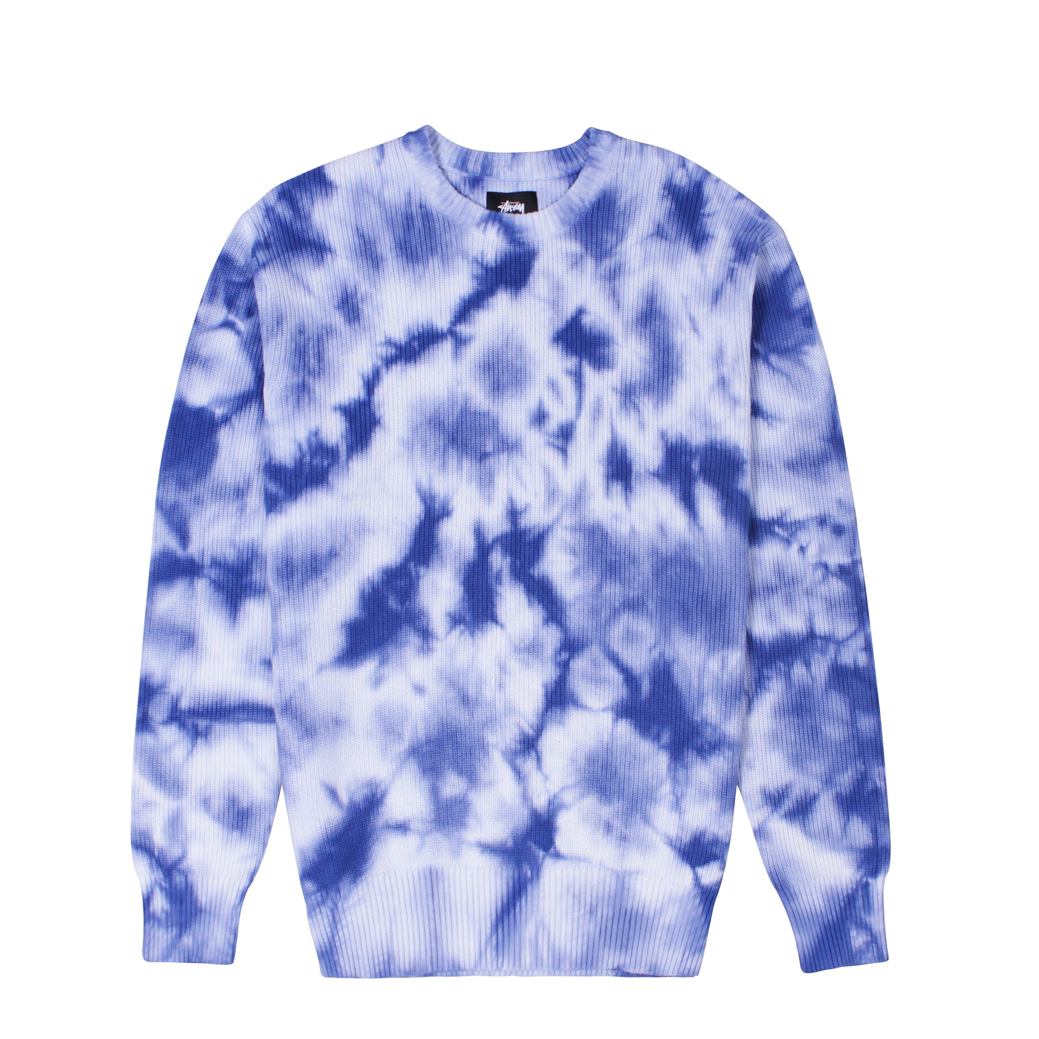 stussy tie dye sweater