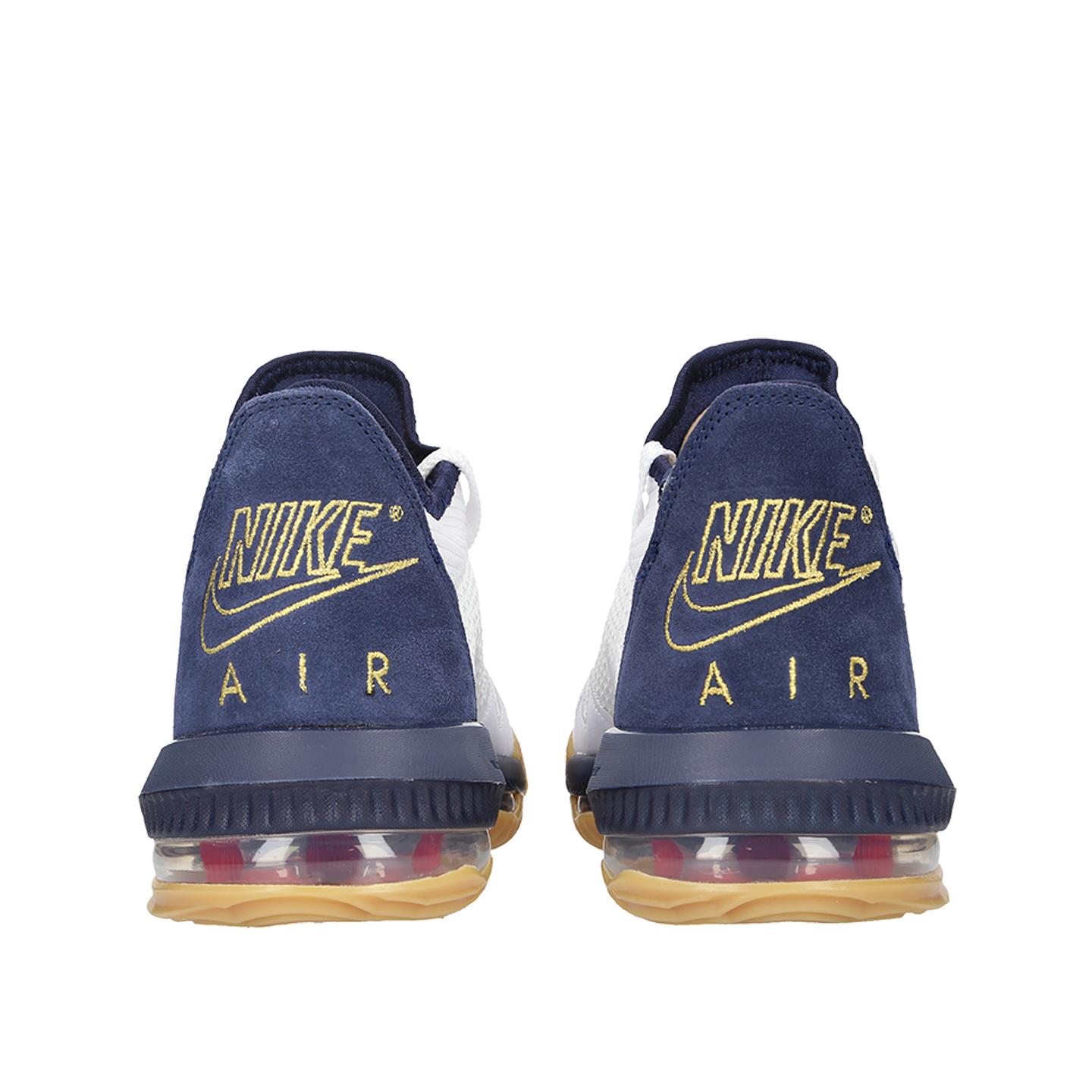 lebron xvi low white metallic gold