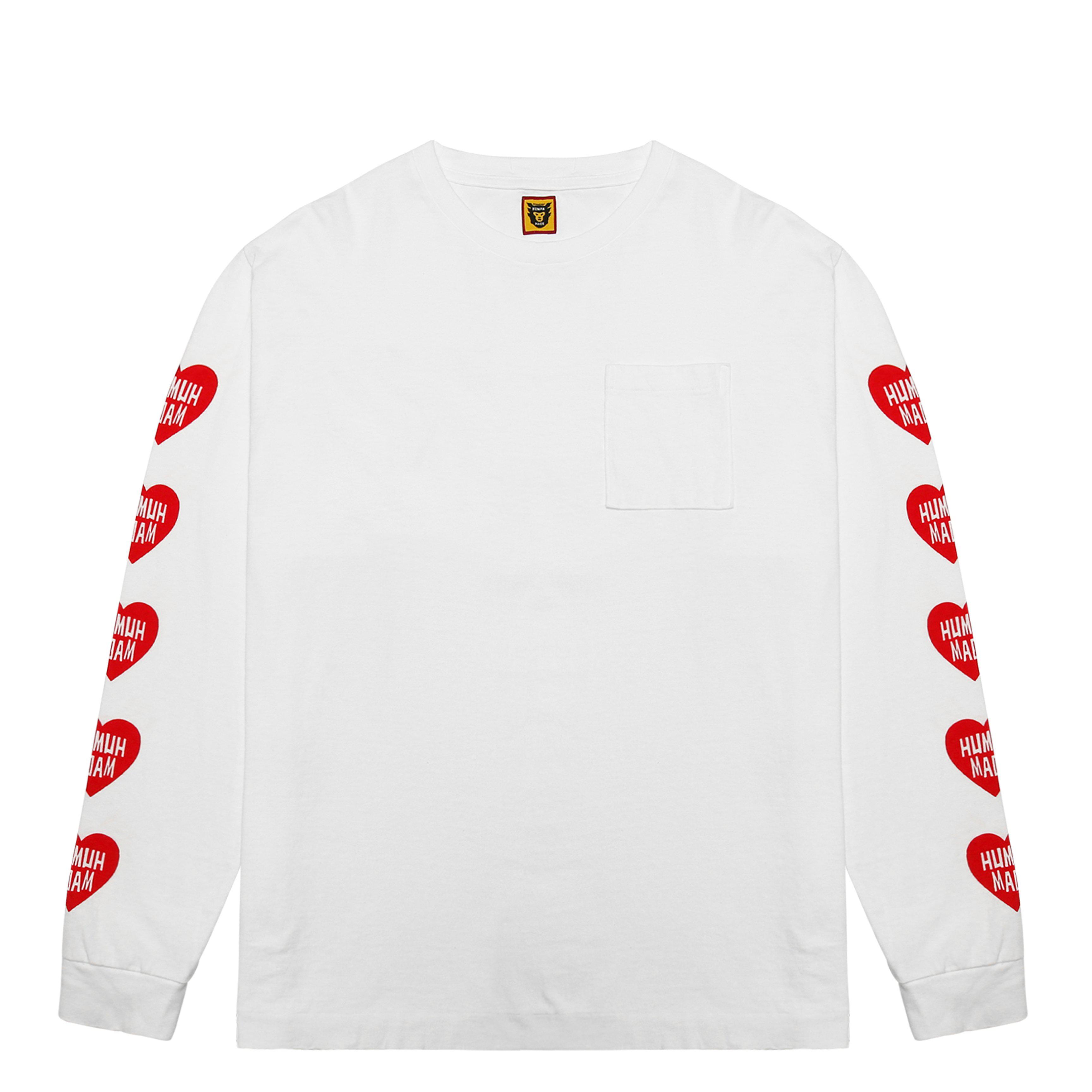 Human Made Hearts Long Sleeve T-shirt 