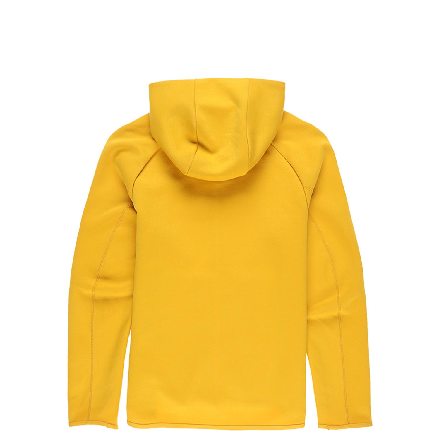 Nike Tech Fleece Zip-up Hoodie in Yellow for Men | Lyst