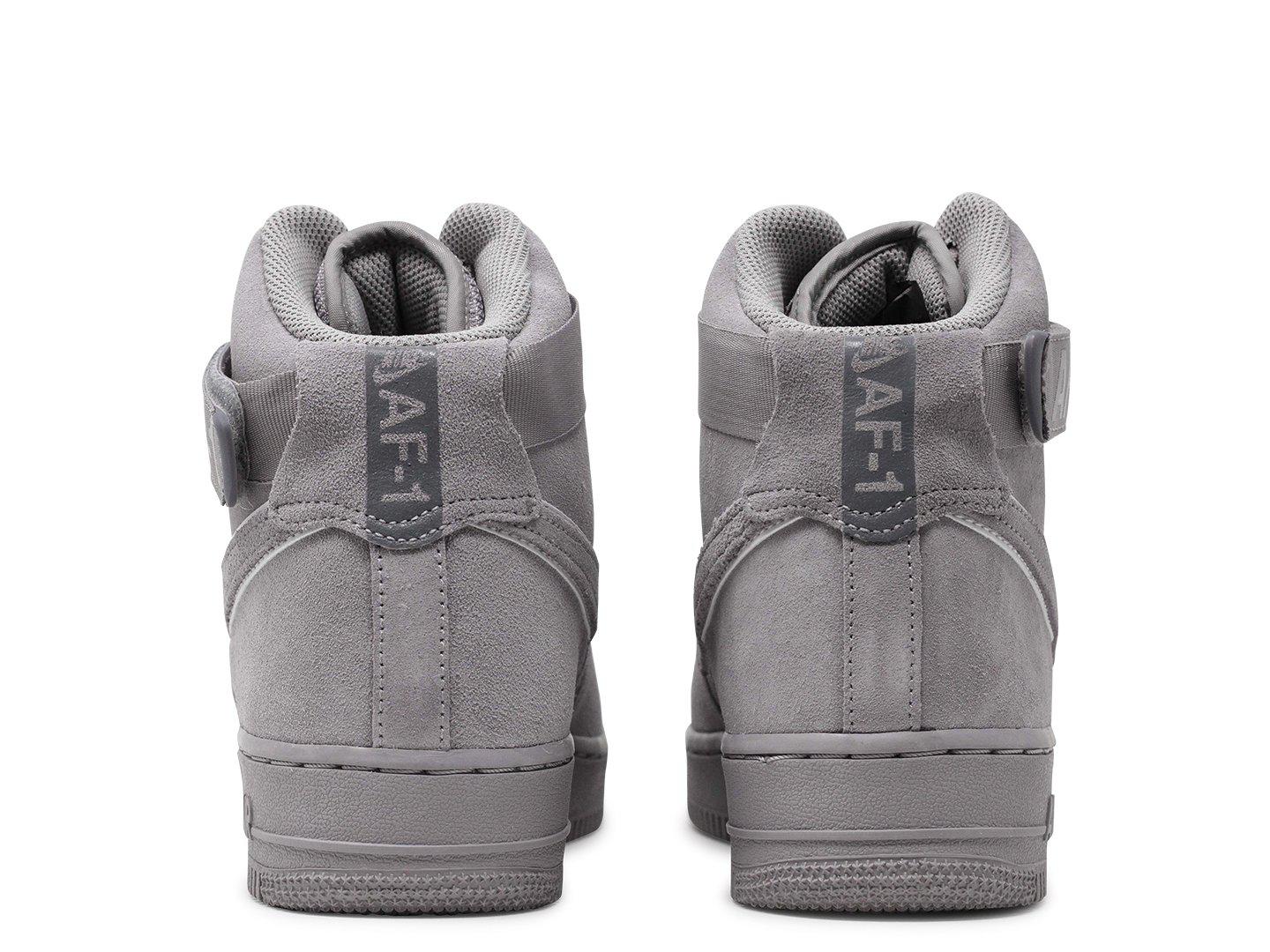 Nike Air Force 1 High Suede '07 Lv8 in Gray for Men | Lyst