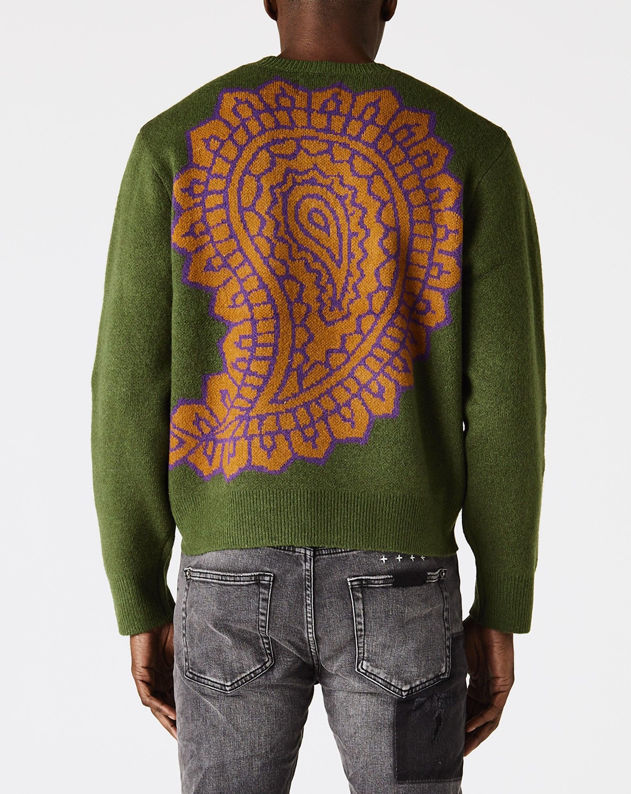 Stussy Paisley Sweater in Green for Men | Lyst