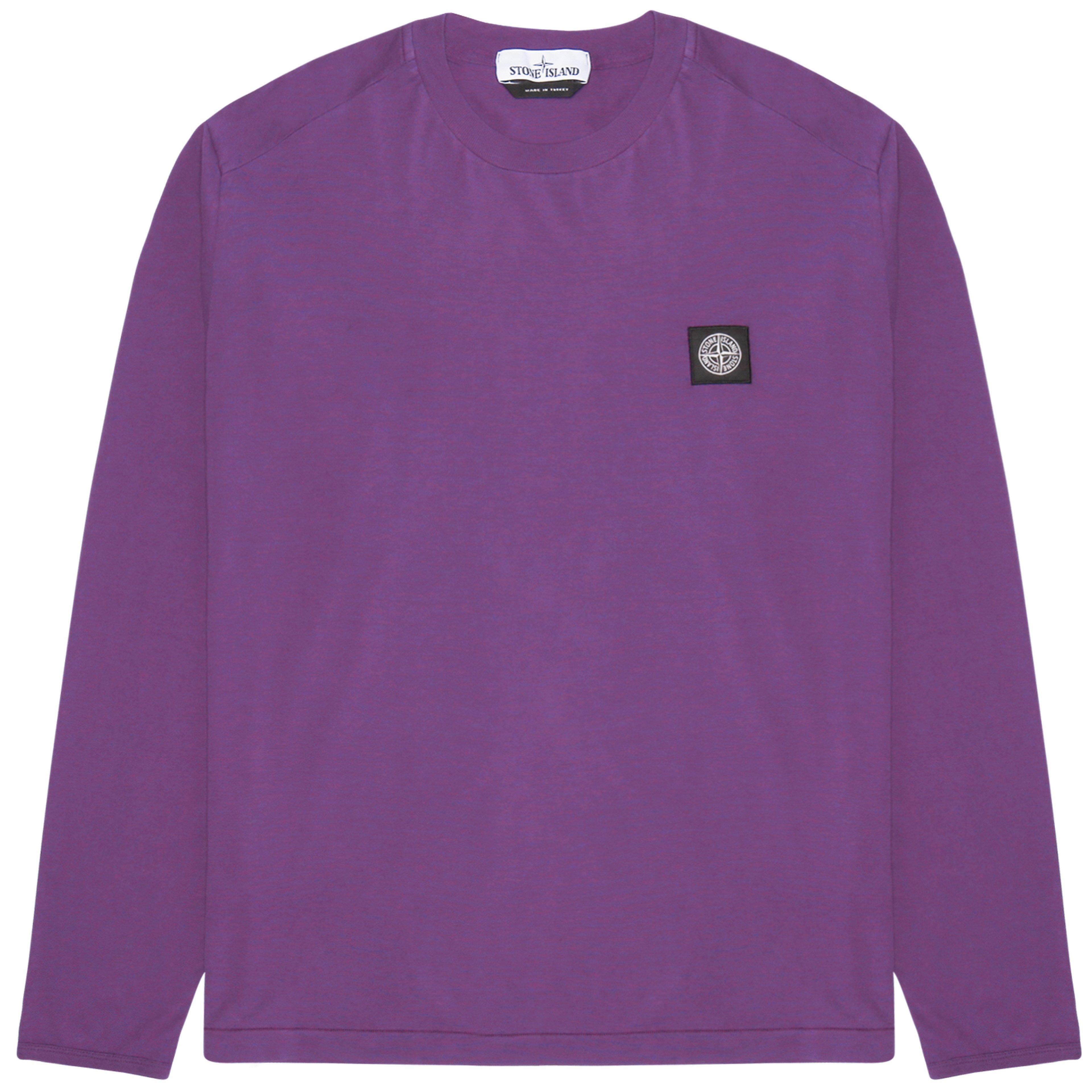 stone island lilac sweatshirt