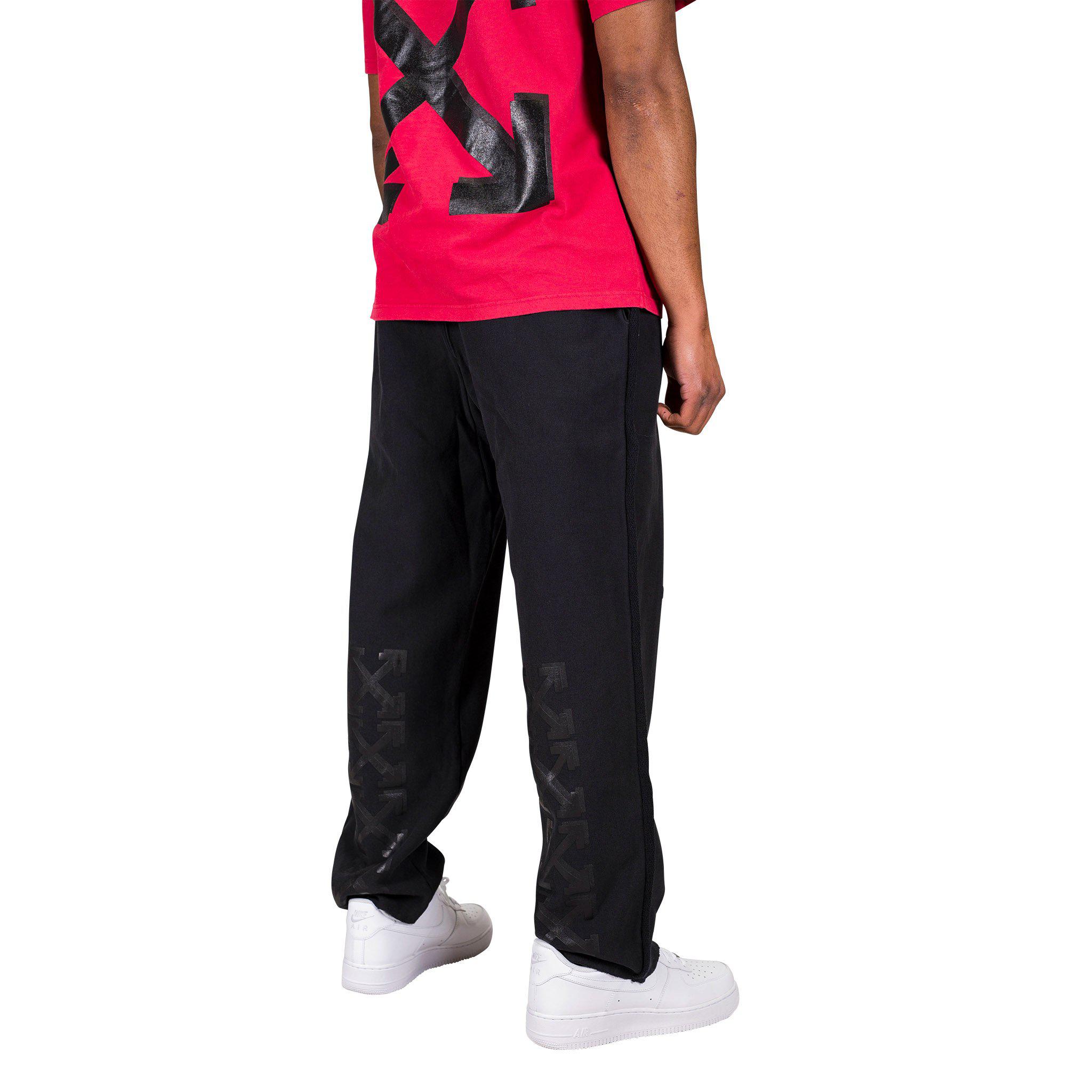 off white tape sweatpants