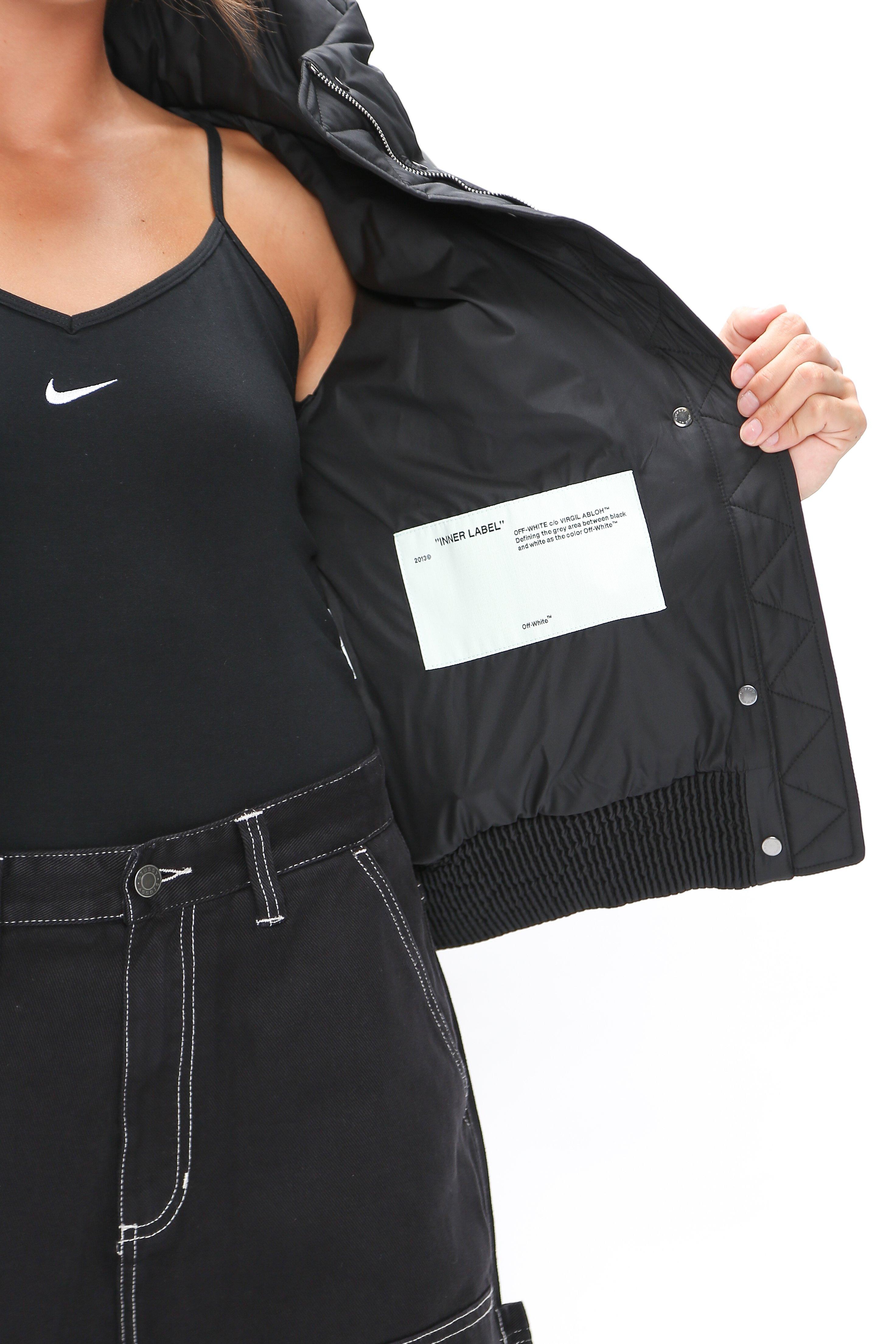 Download Off-White c/o Virgil Abloh Synthetic Women's Down Jacket ...