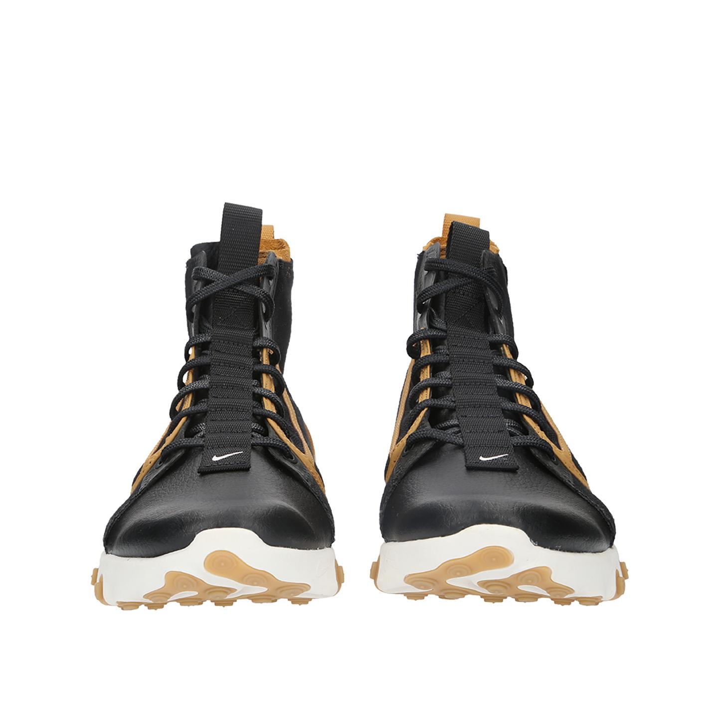 Nike Leather React Ianga 10th Collection Sneakers in Black for Men | Lyst