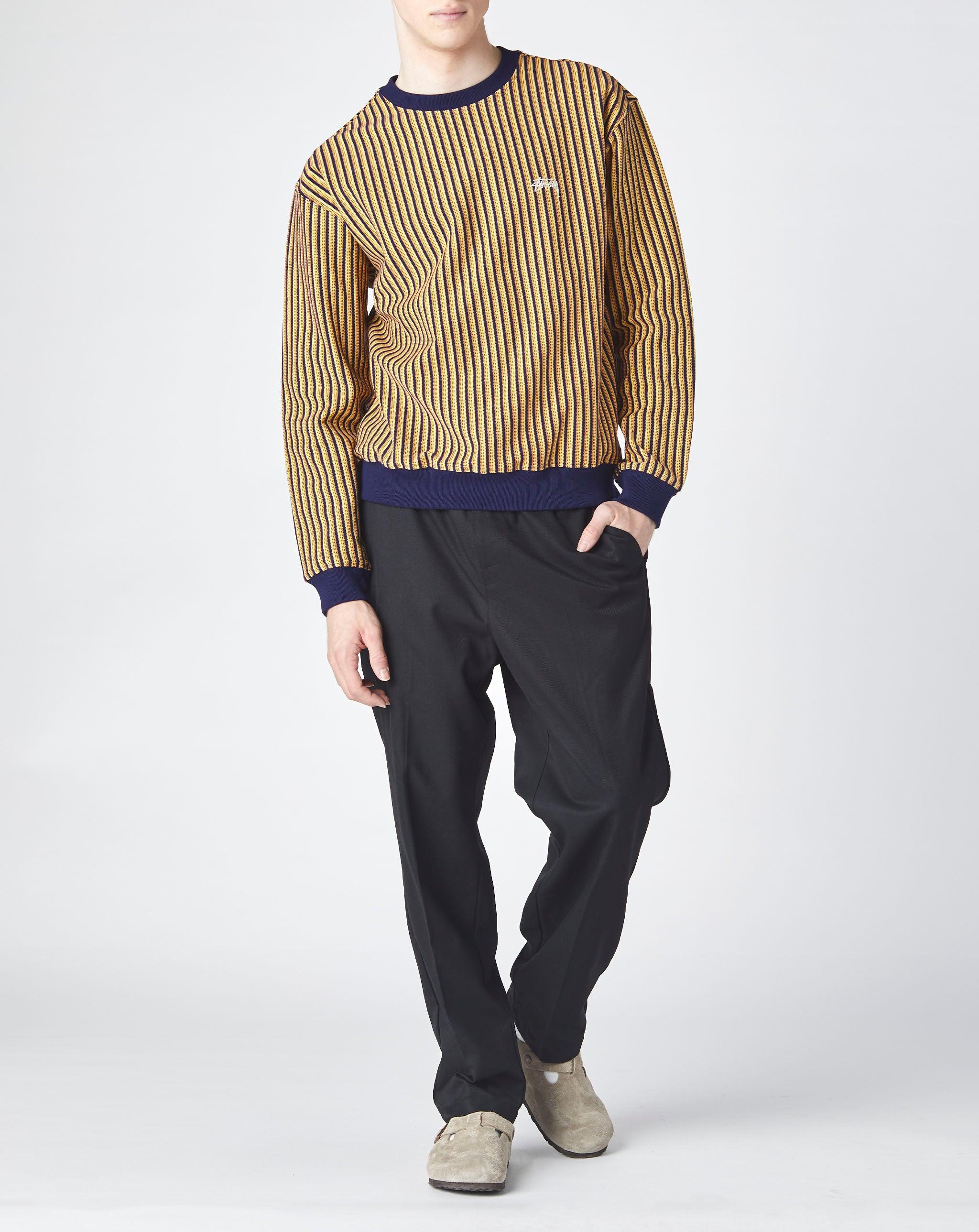 stussy vertical stripe tee