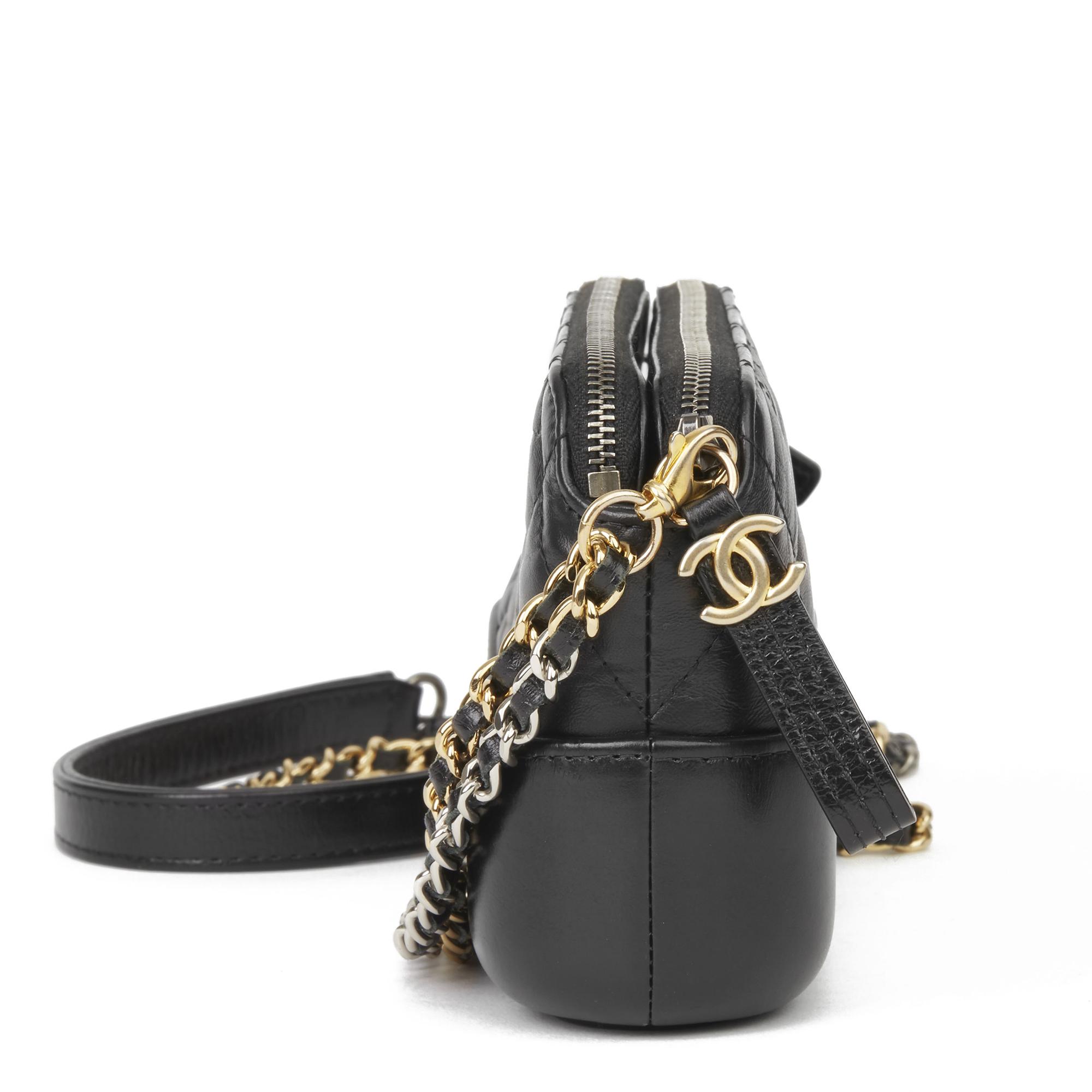 gabrielle clutch with chain