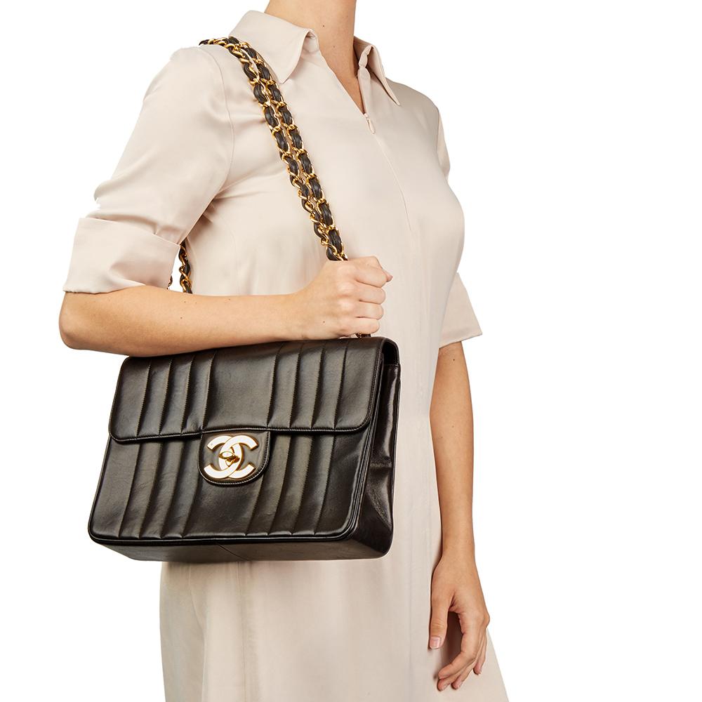 chanel vertical flap