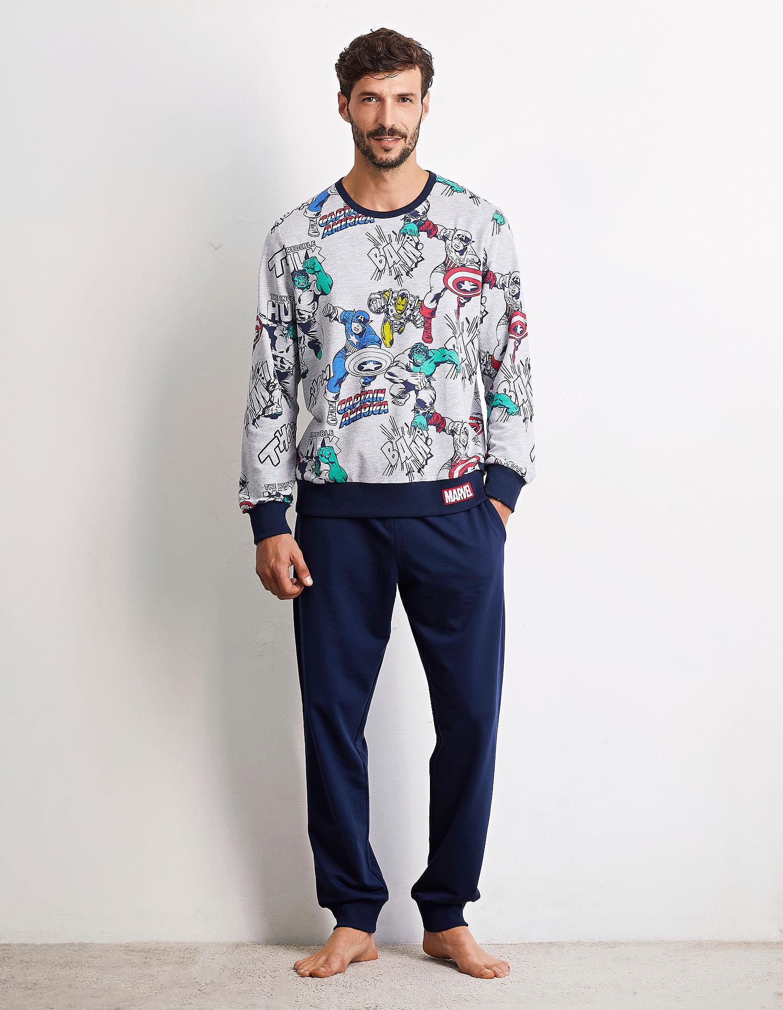 Pigiama Lungo Pigiama Avengers Uomo Yamamay Yamamay Pigiami Disney