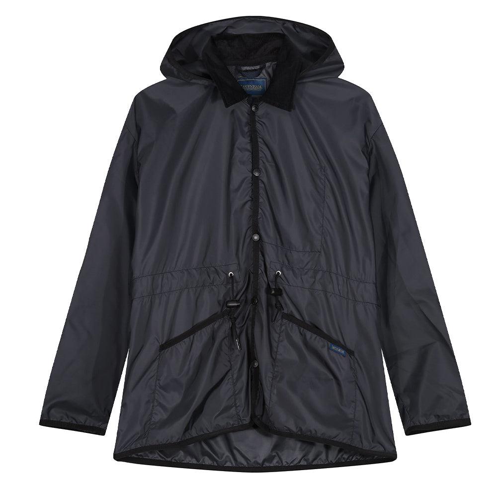 Lavenham Lavenster Packable Gathered Waist Raydon Jacket in Black