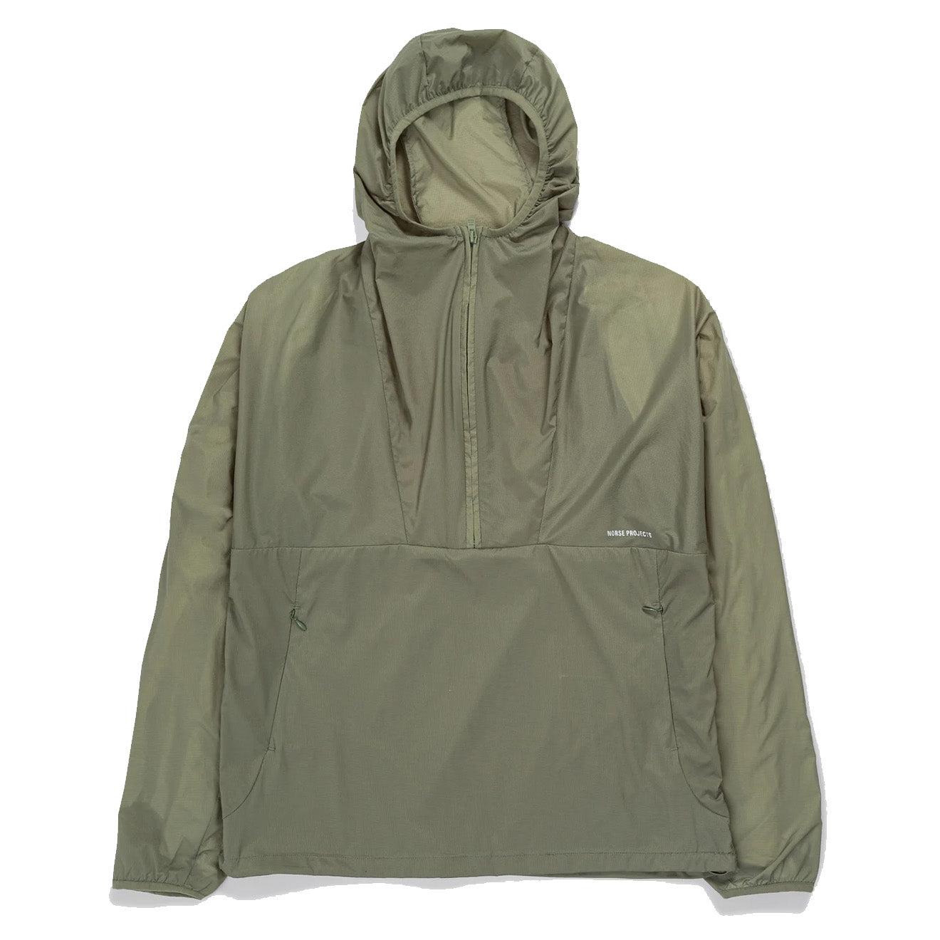 Norse Projects Herluf Light Nylon Jacket in Green for Men | Lyst UK