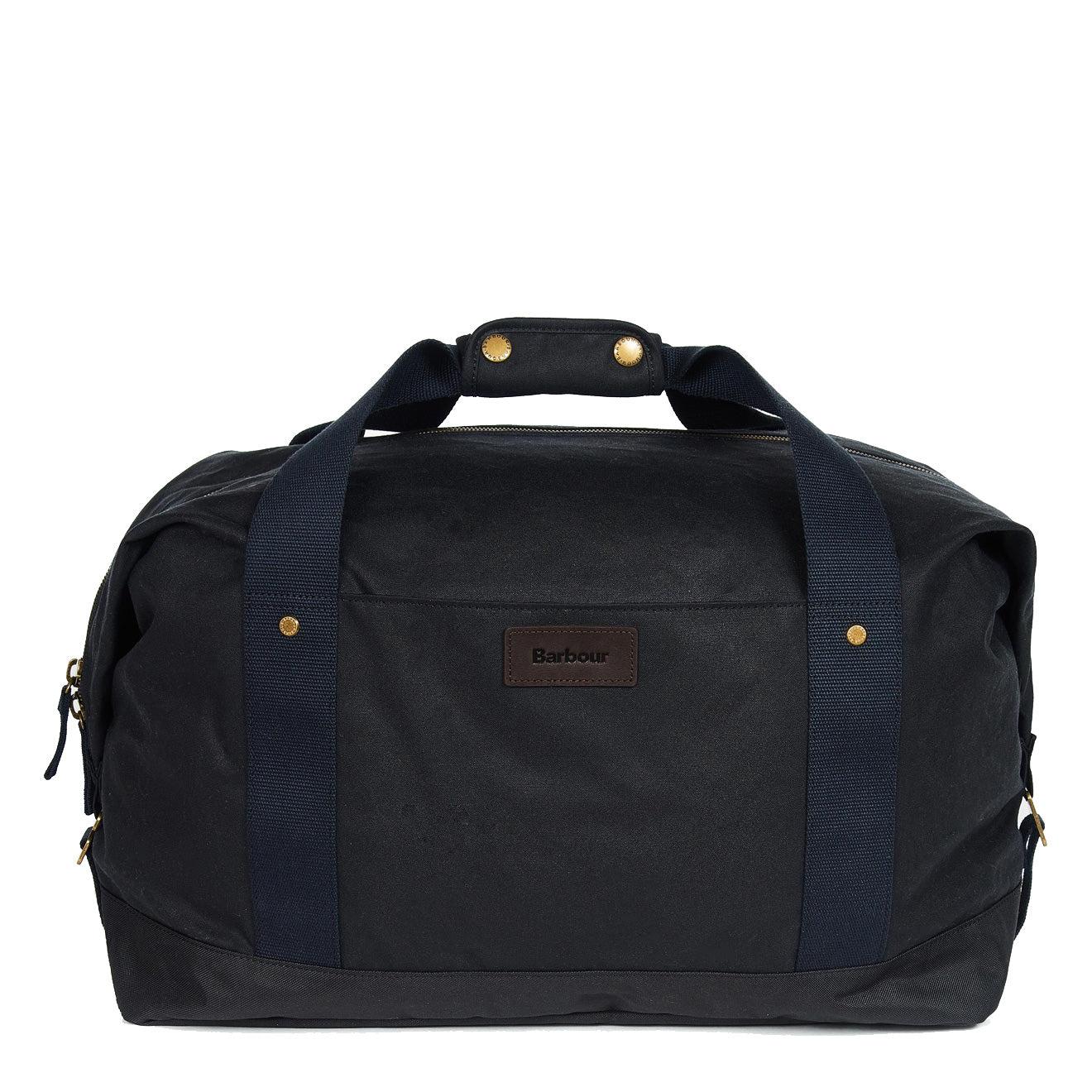 Barbour Essential Wax Holdall in Blue 
