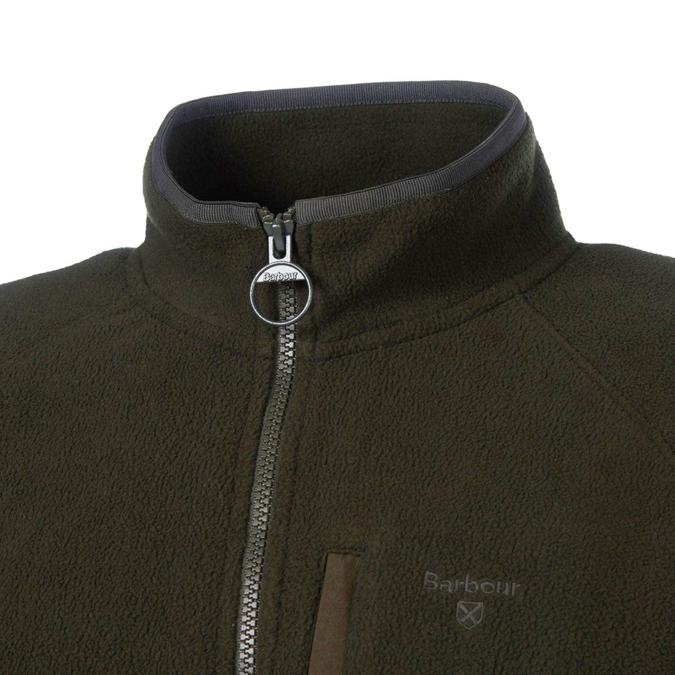 barbour fleece jacket