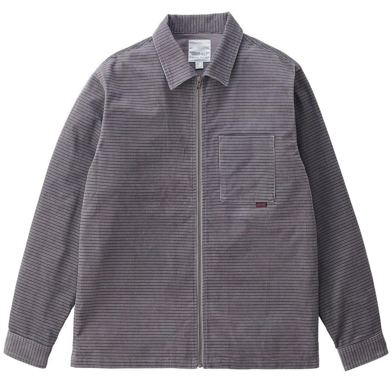 Gramicci Grid Cord Zip Shirt in Gray for Men | Lyst