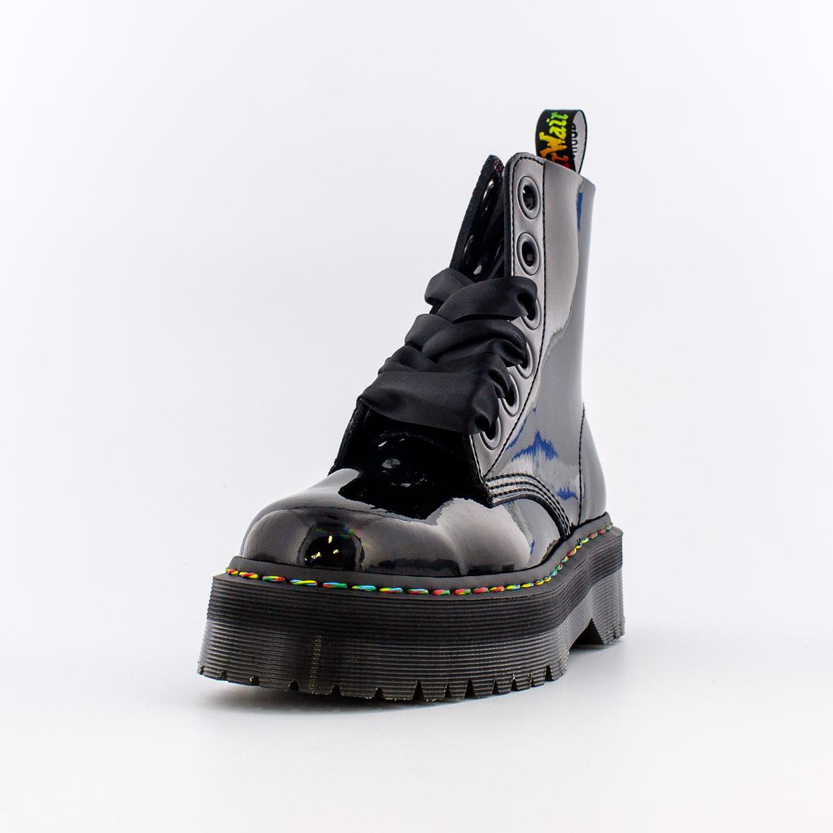 doc martens molly rainbow patent