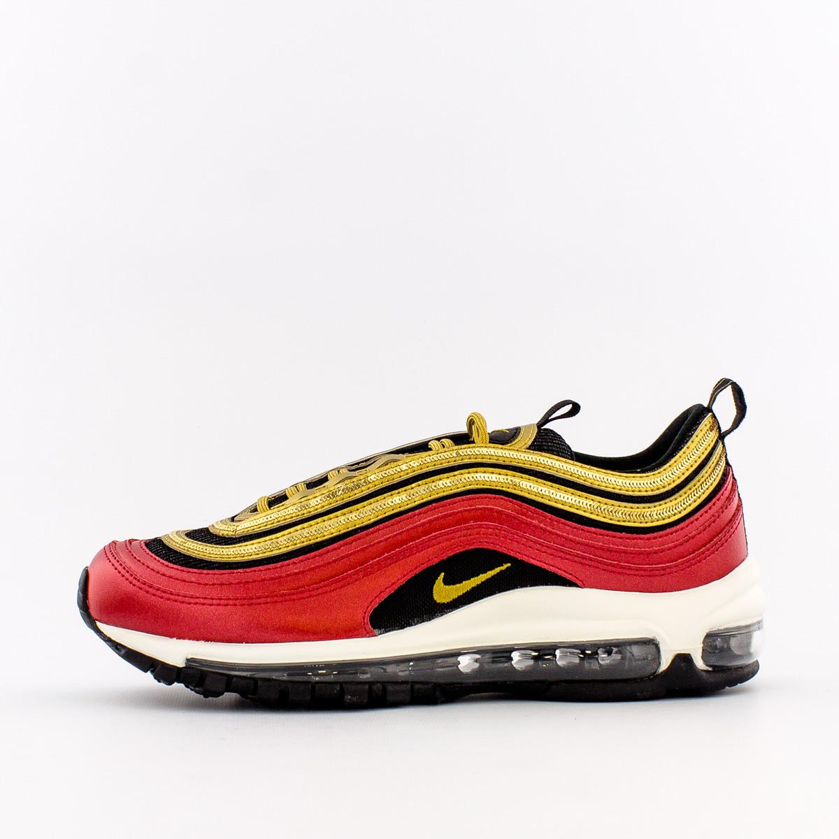 red and gold air max 97