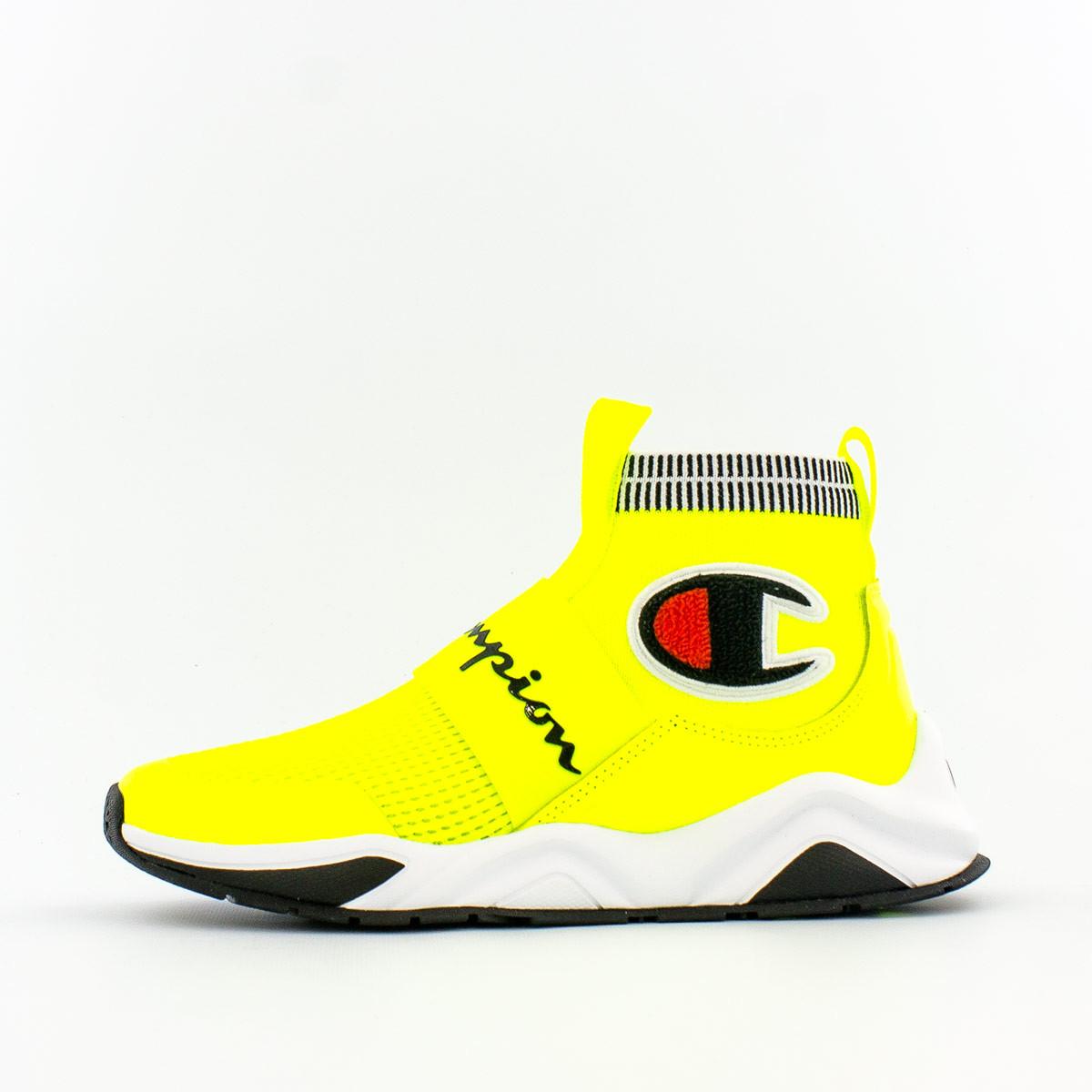 champion rally pro neon yellow shoes