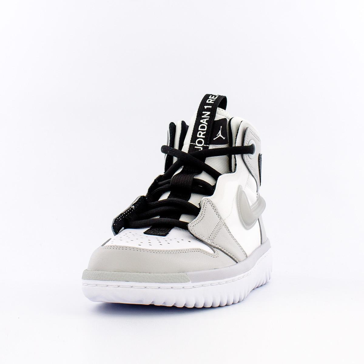 jordan 1 react grey fog