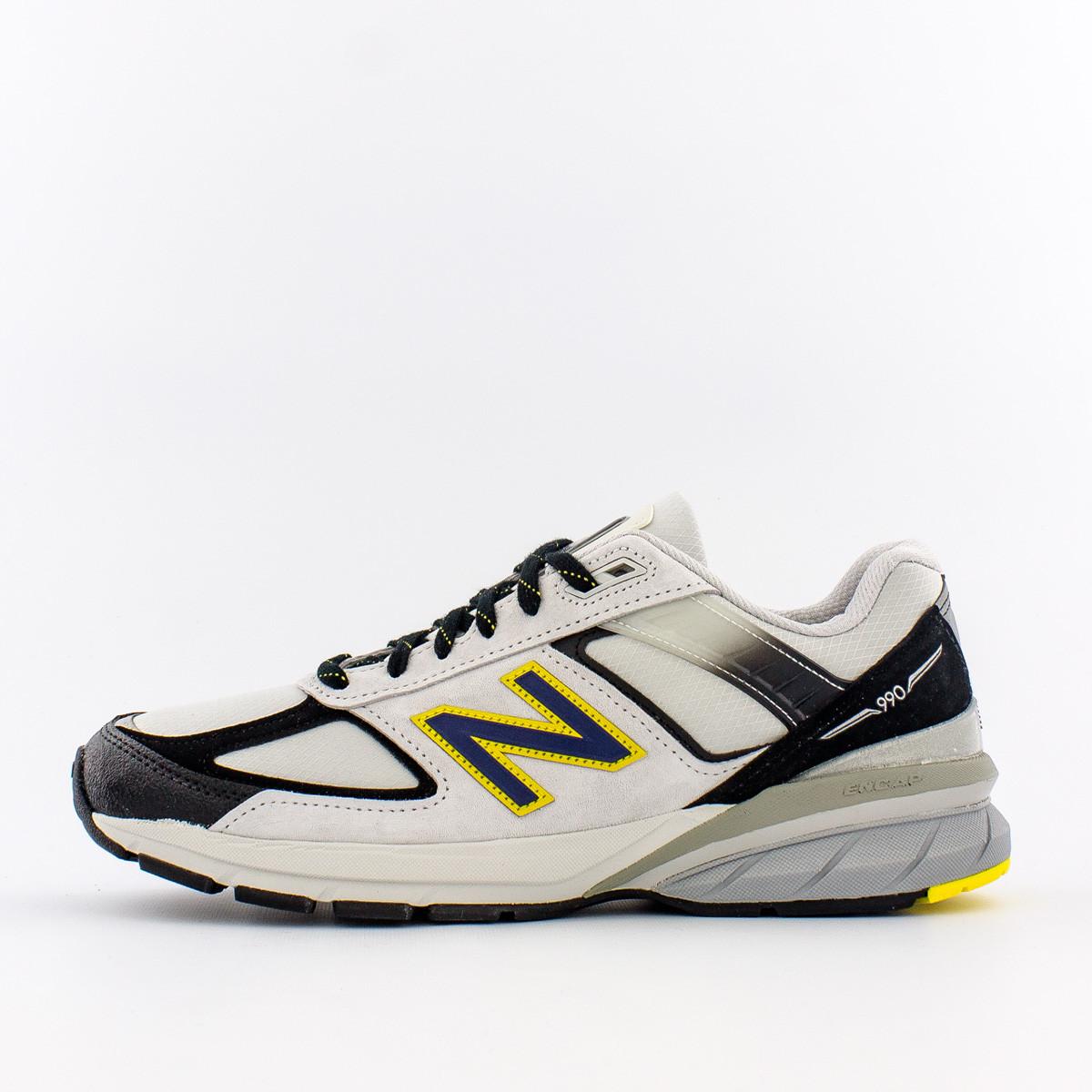New Balance Leather 990v5 Running Shoes for Men - Save 32% ...
