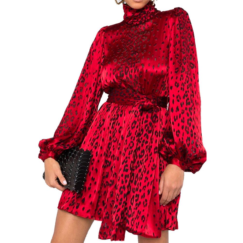 Satin Silk Mini Dress 