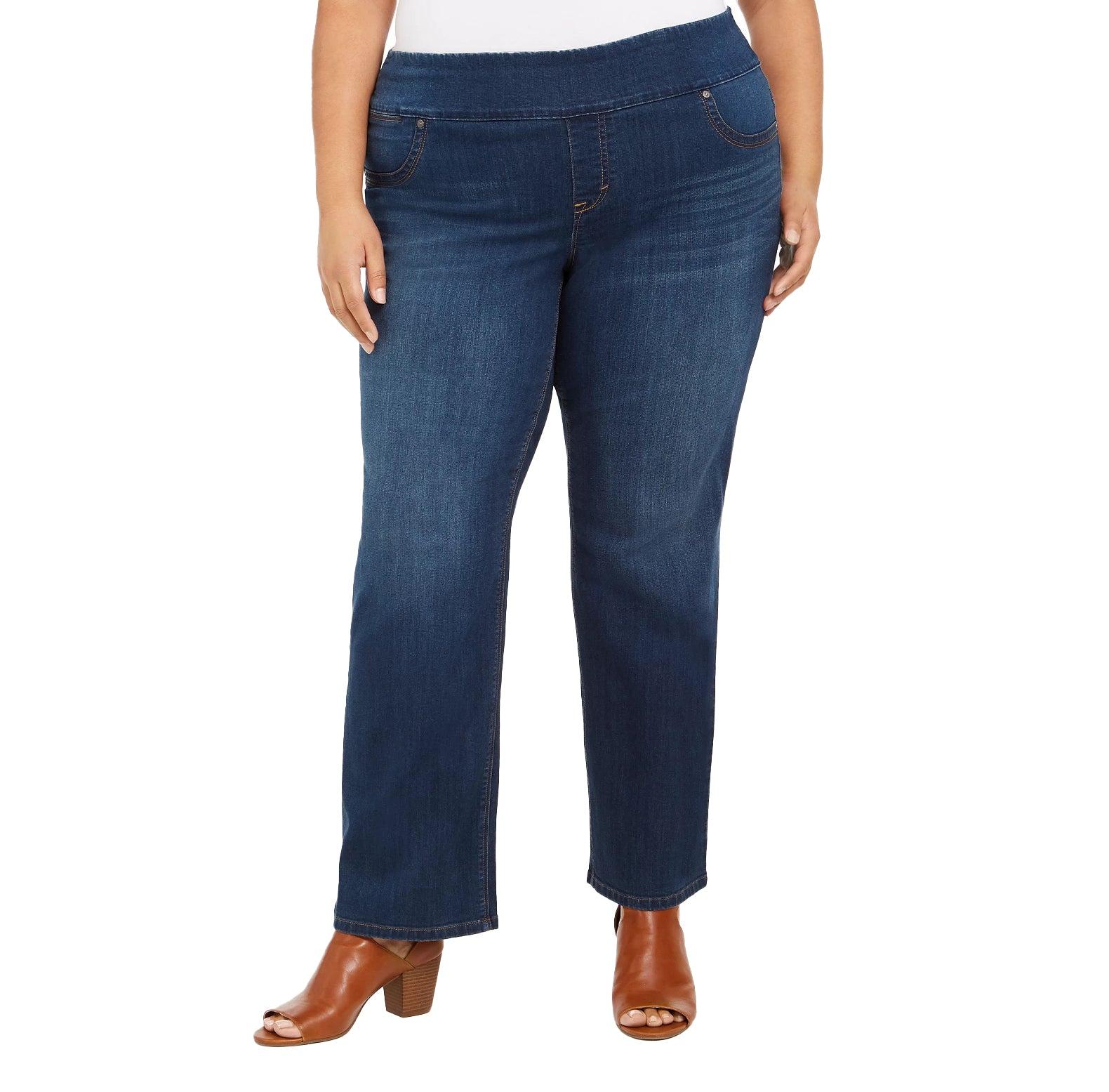 Ella Tummy-control Straight-leg Jeans 