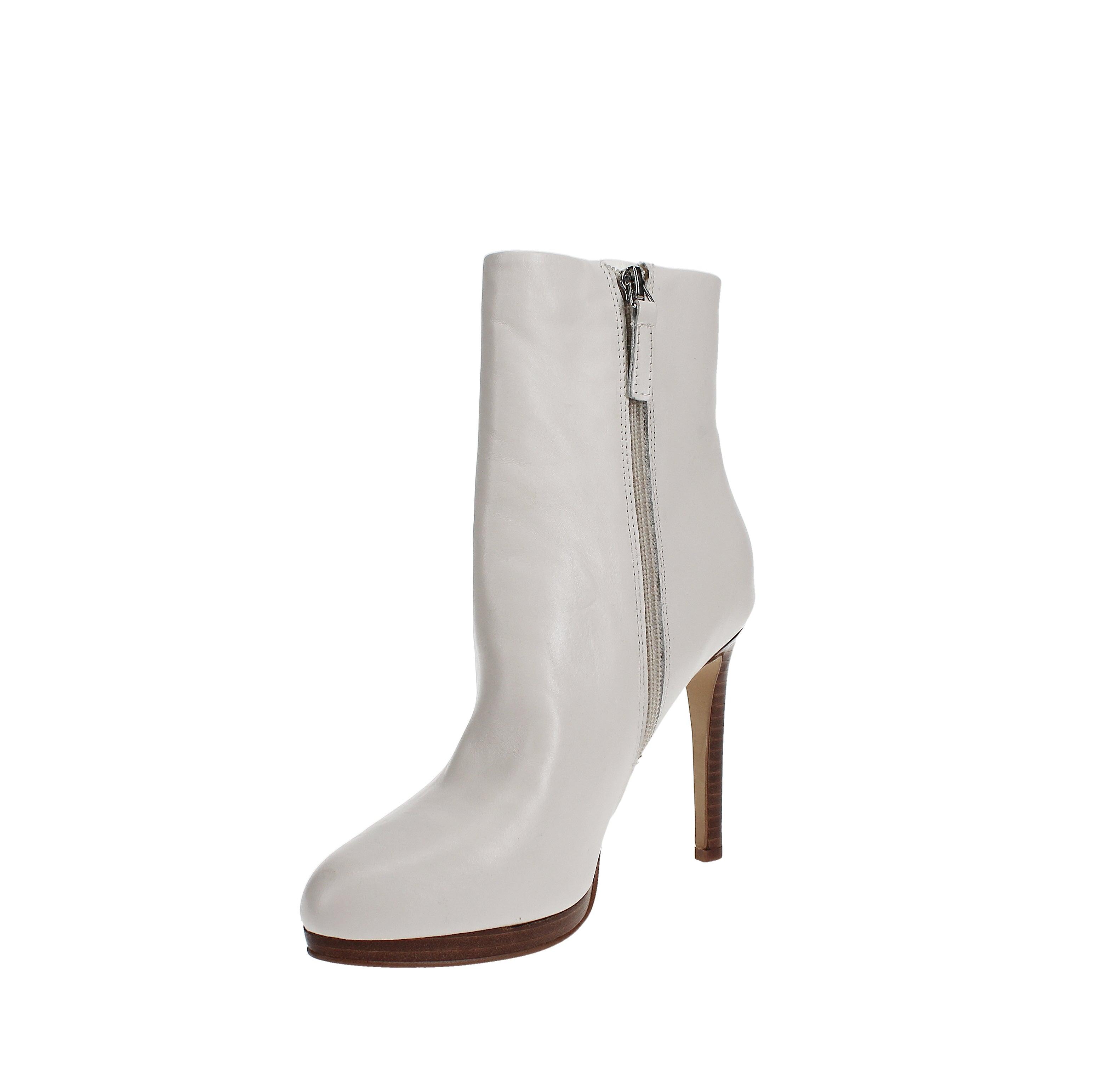 nine west white booties