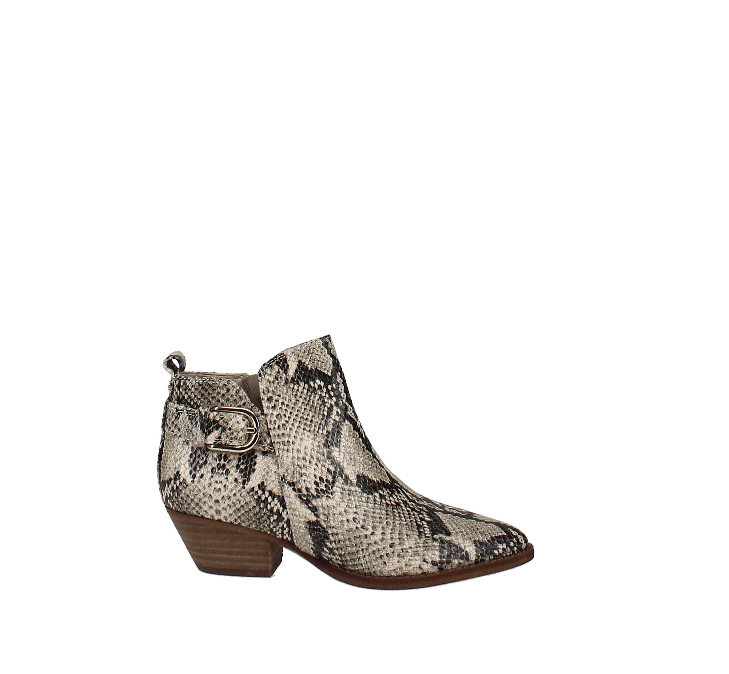 sam edelman snake print booties