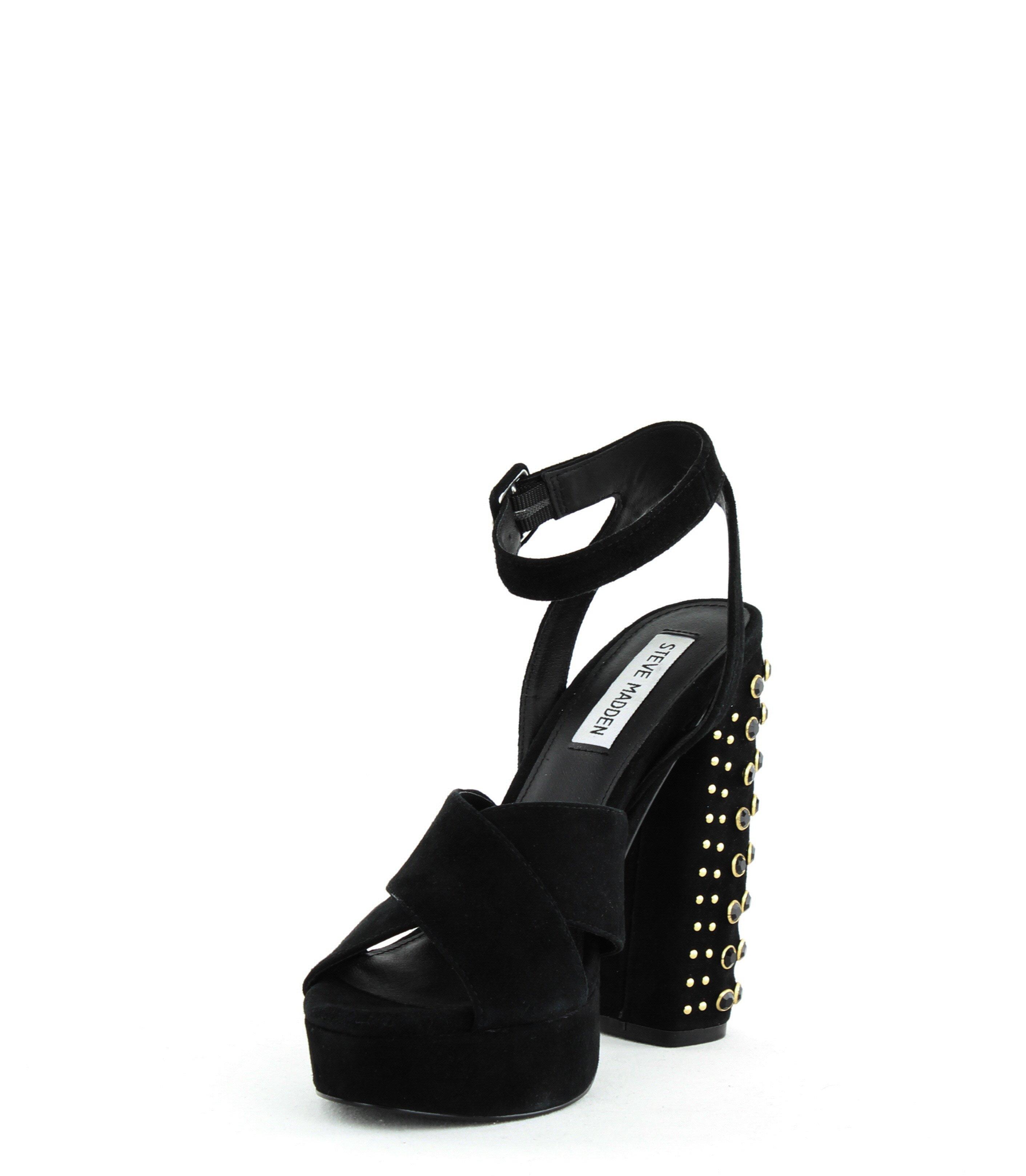 steve madden two strap platform sandals