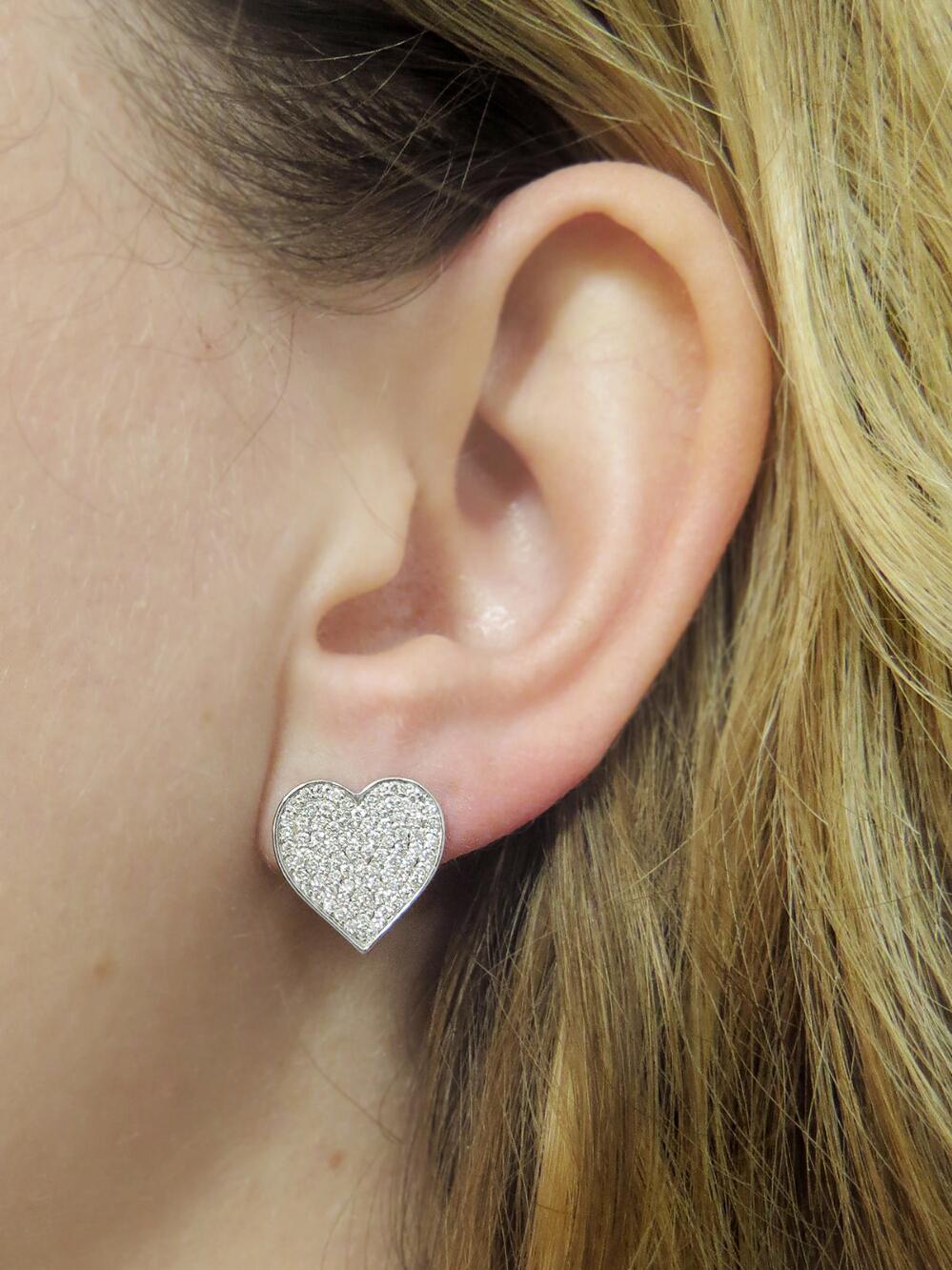 Large Heart Stud Earrings Hot Sale, 56 