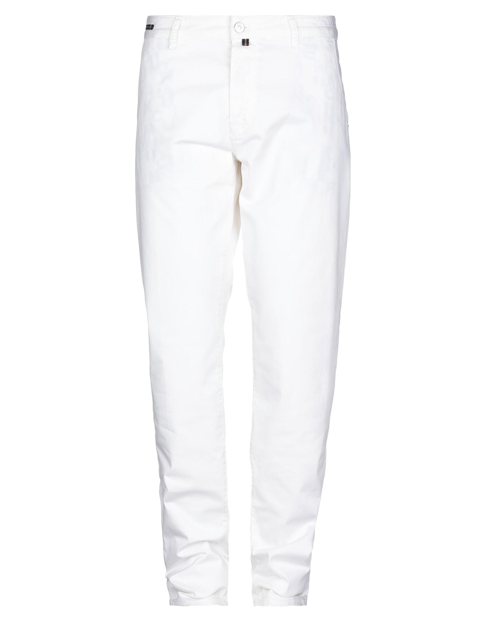 Pt05 Leather Casual Pants in White for Men - Lyst