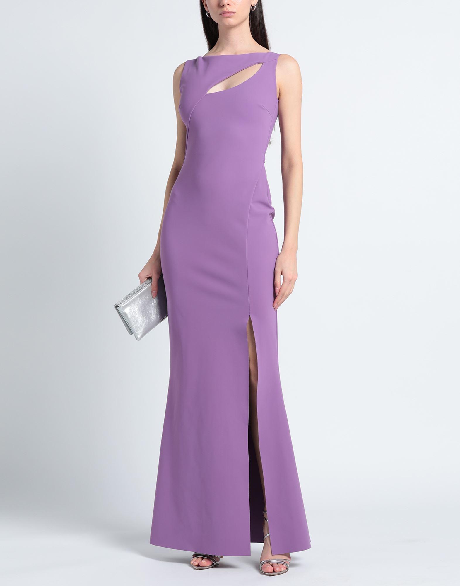 open lace back dress Women Size 42 ( 6 US) Chiara Boni La Petite Robe Purple Sheath Dress main image 0