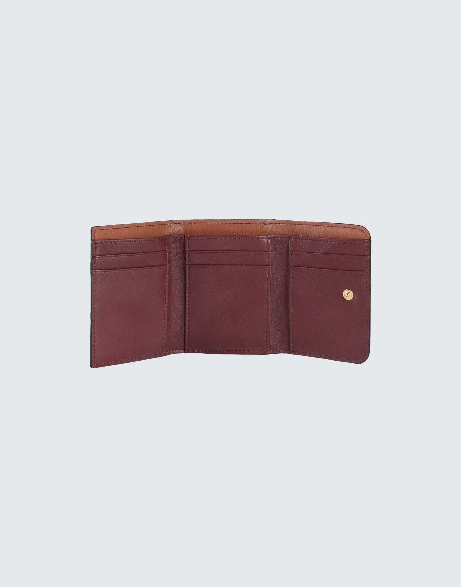 See By Chloé Leather Wallet in Brown | Lyst