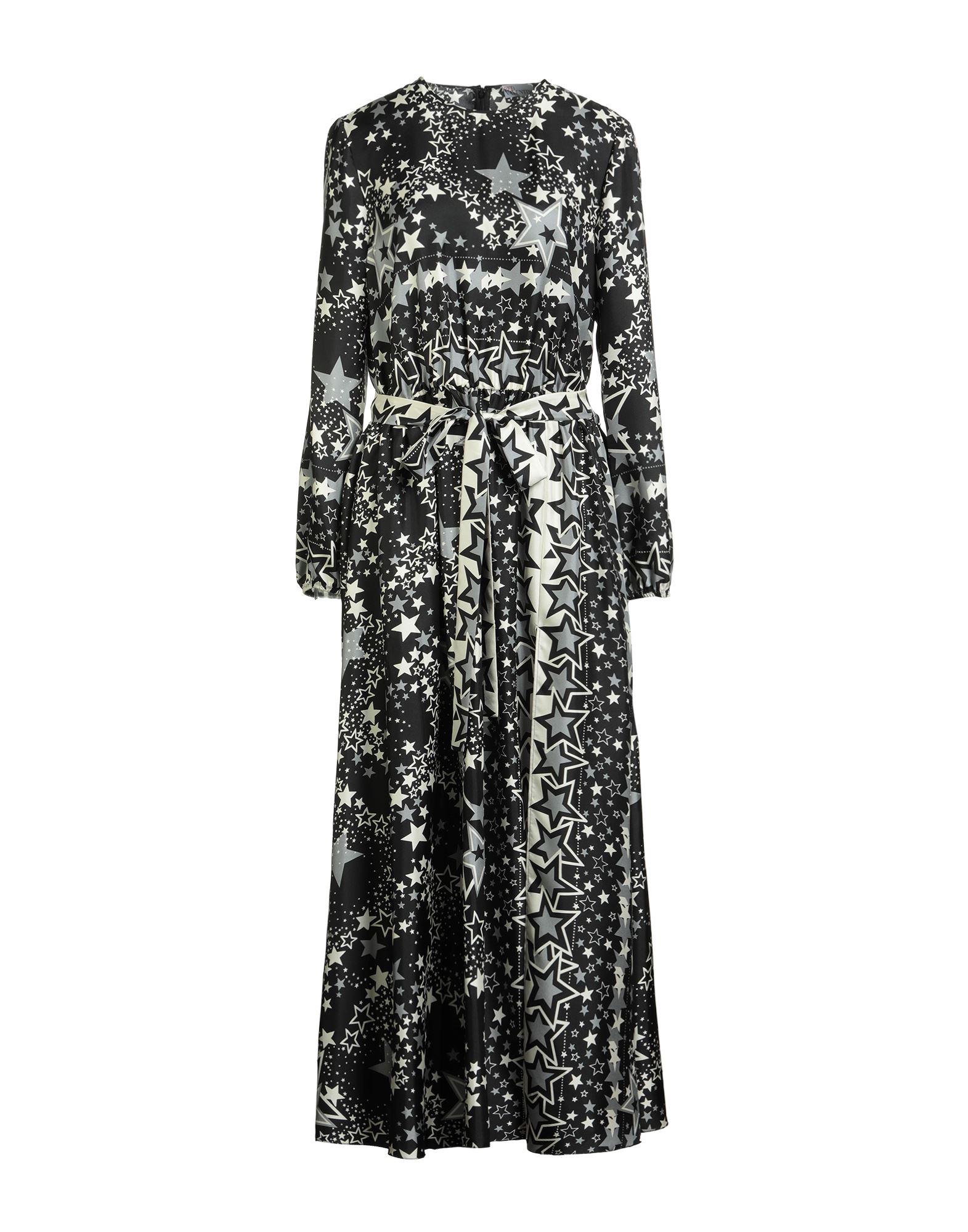 ワンピース Valentino Garavani Vichy Print Organza Long Dress 15095940AG_14_f.jpg