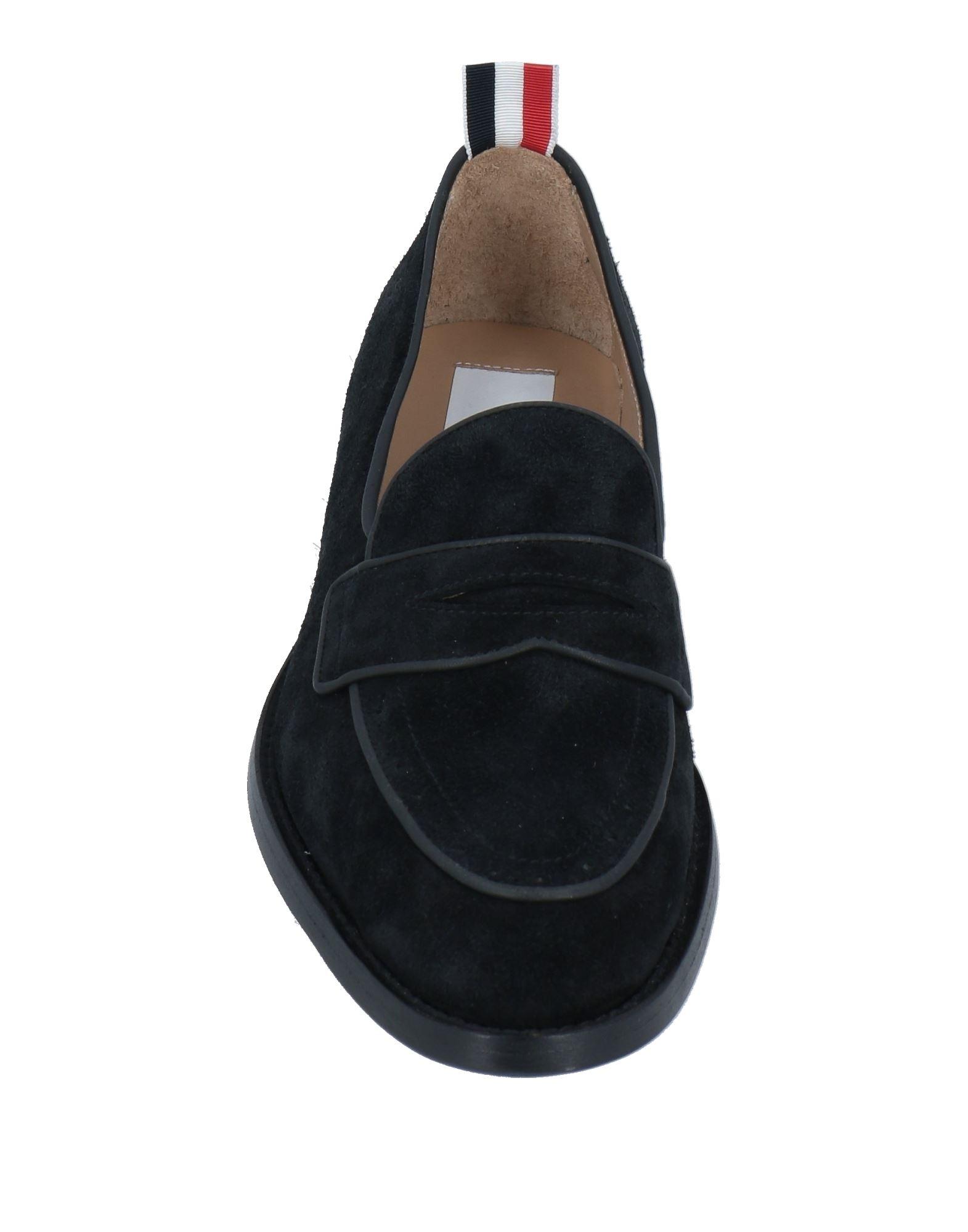 Thom Browne Goodyear-sole penny-slot loafers