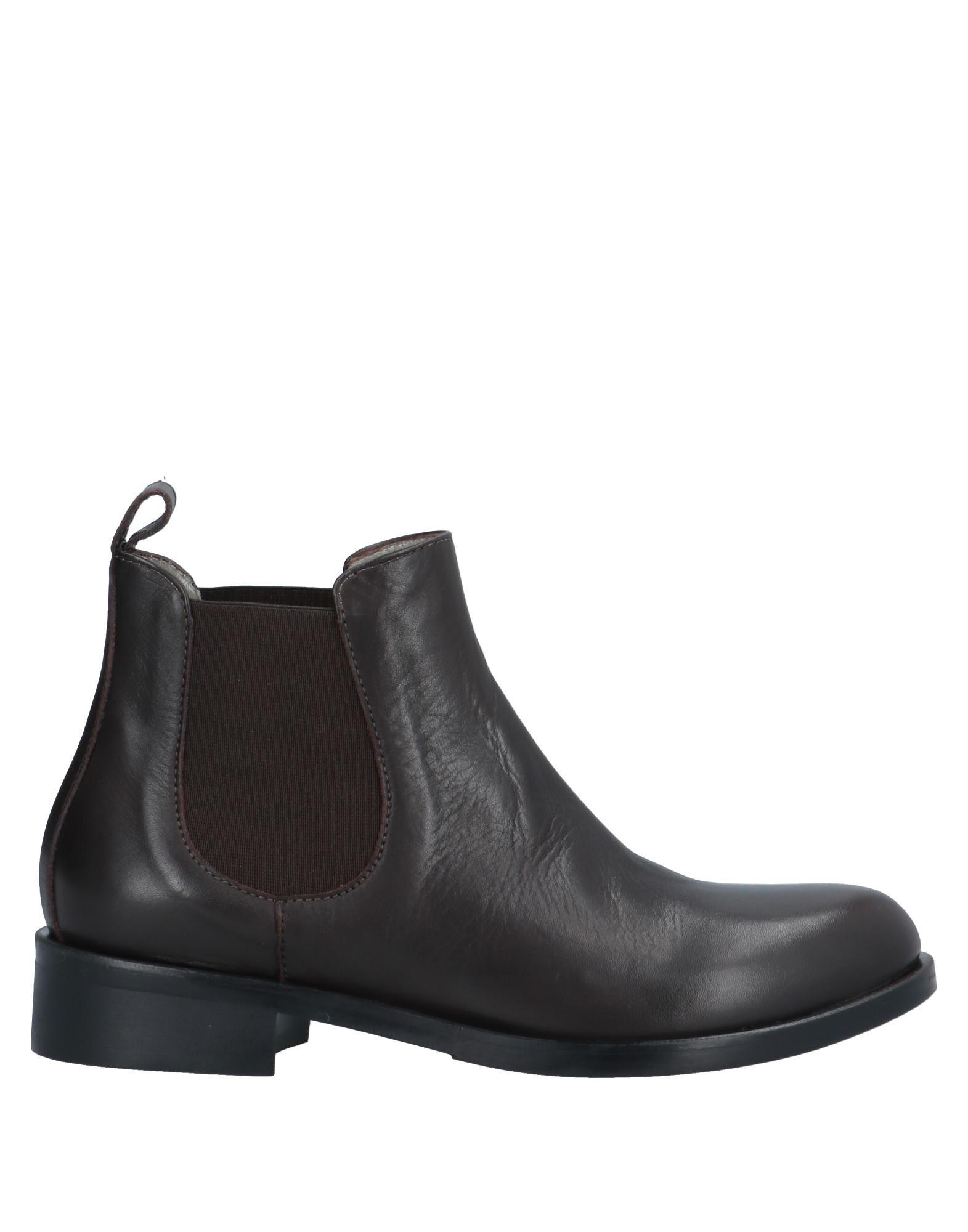Massimo Rebecchi Leather Ankle Boots in Dark Brown (Brown) - Lyst