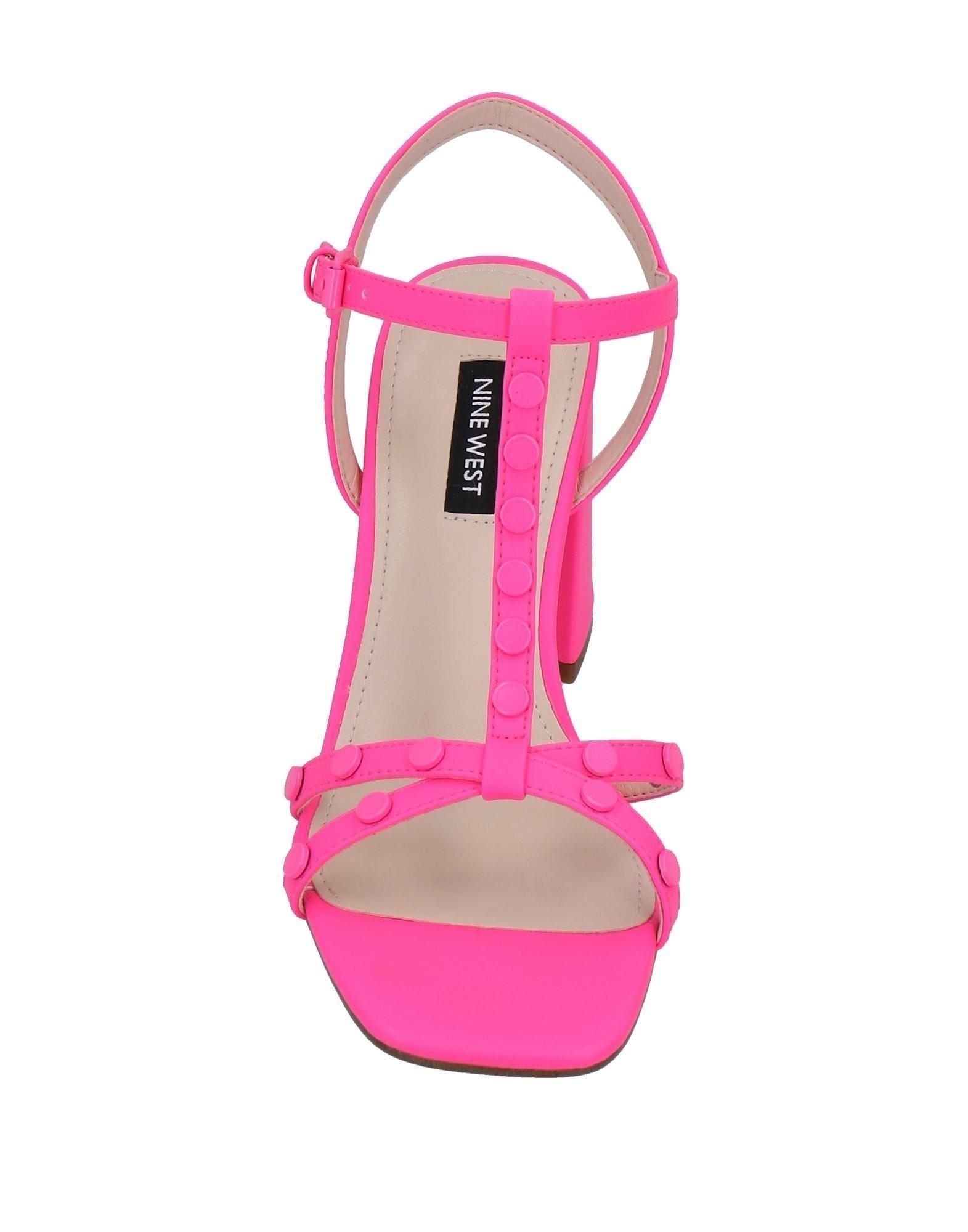 Nine West Sandals in Fuchsia (Pink) | Lyst