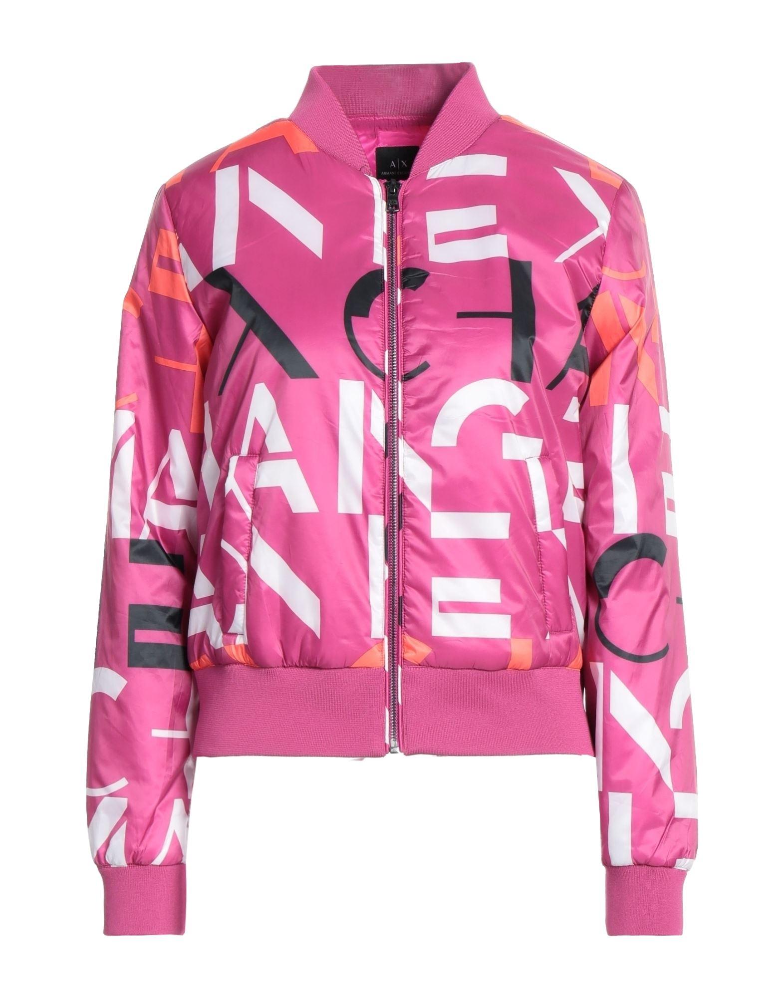 Armani Exchange Jacket in Pink | Lyst