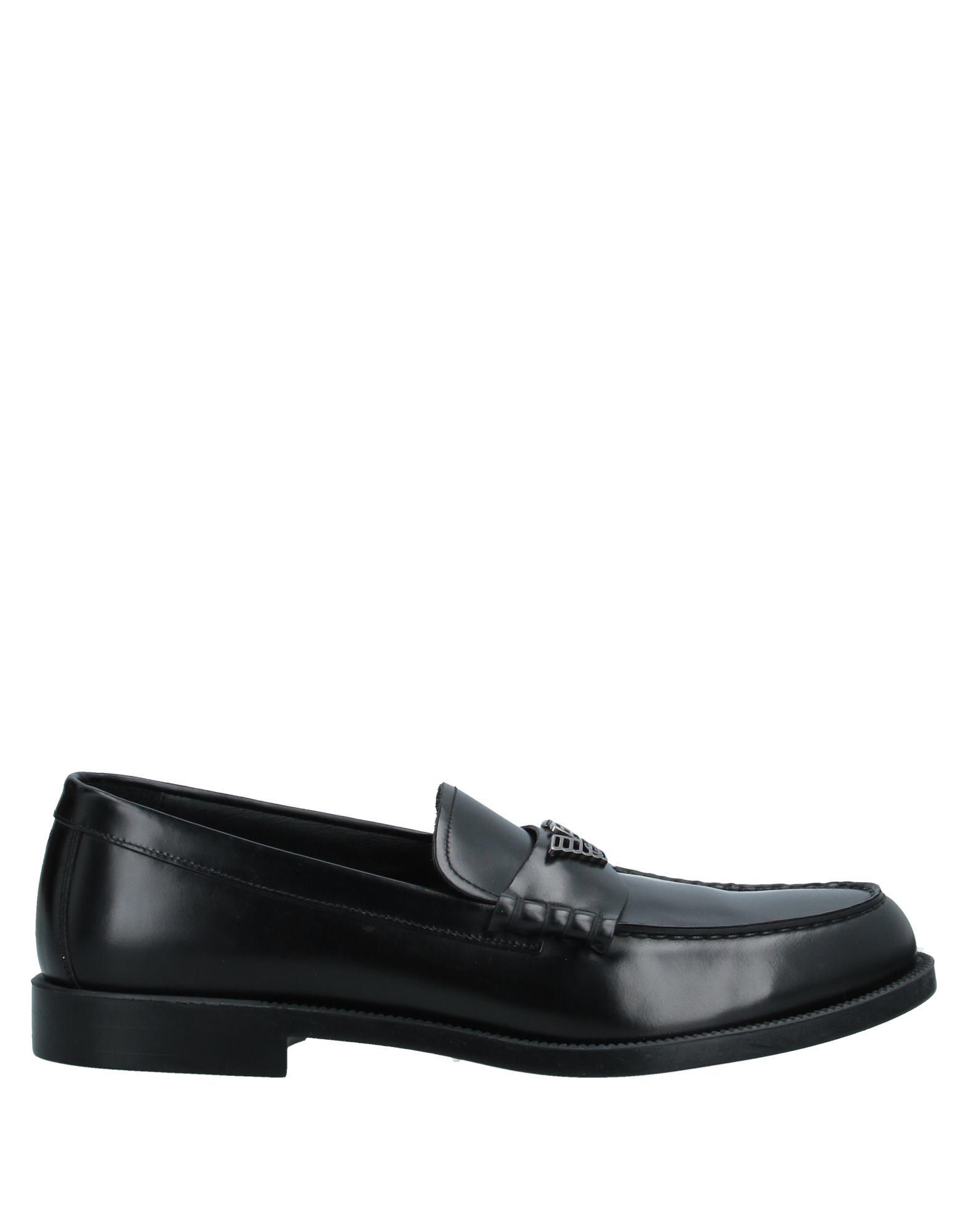 Emporio Armani Loafer in Black for Men - Lyst