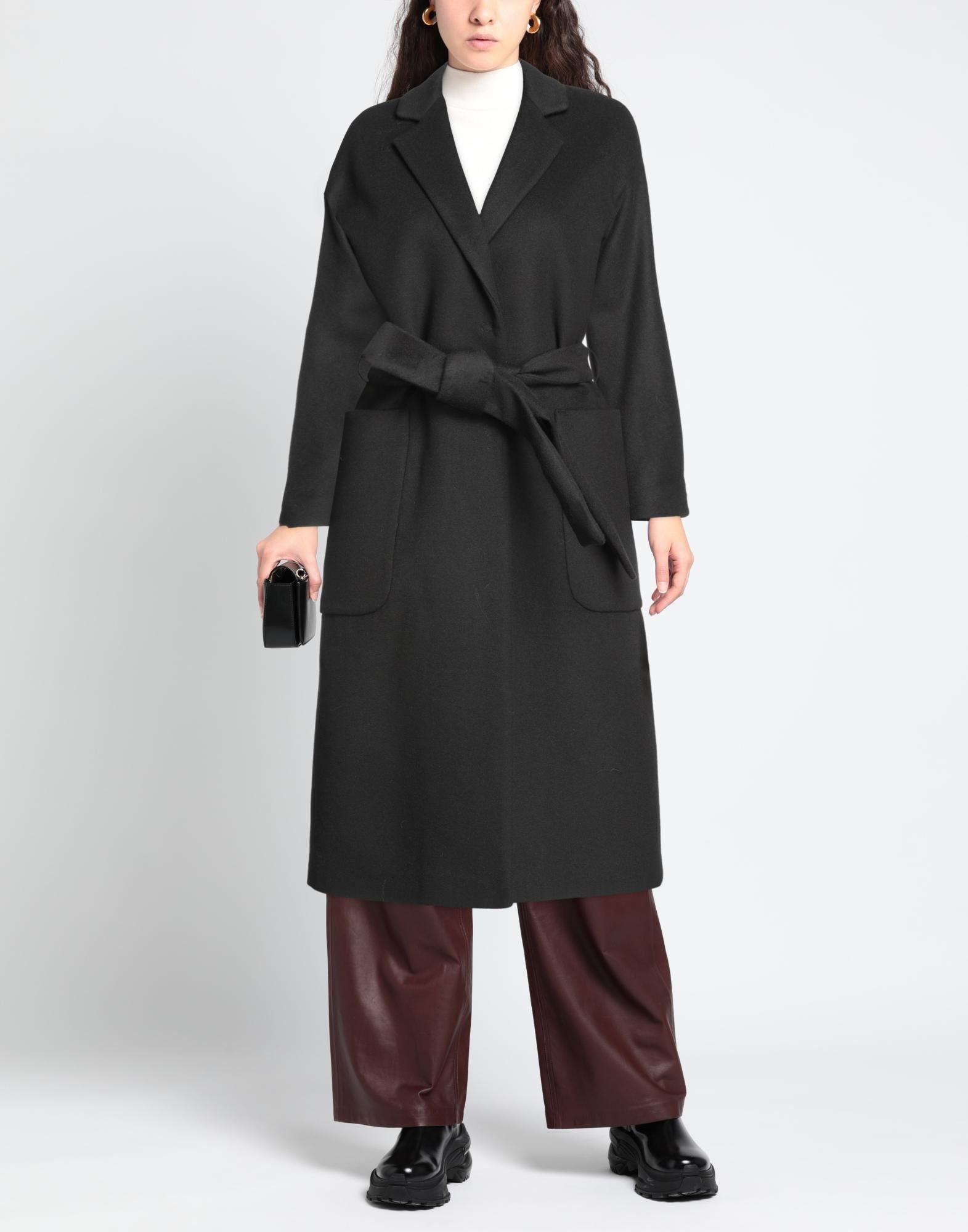 Annie P Coat in Black | Lyst