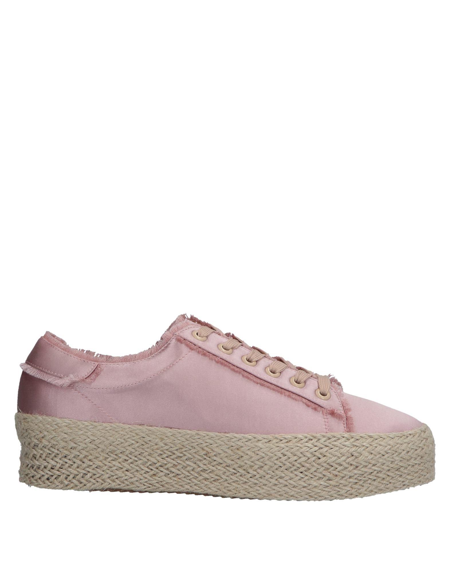 Bibi Lou Satin Low-tops & Sneakers in Pastel Pink (Pink) - Lyst