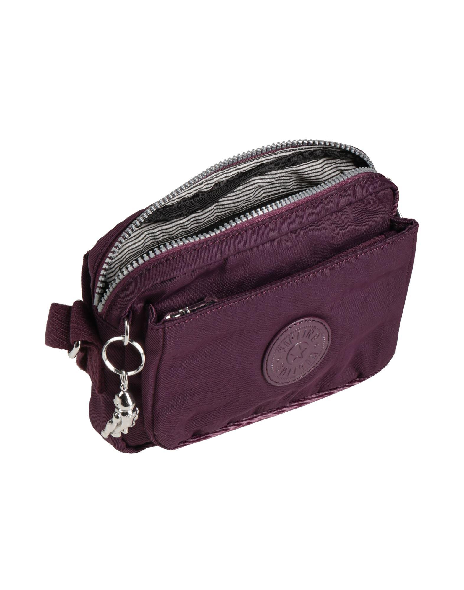 Kipling Unisex-Adult Women's Eugina Satchel, Handmade, Removable Shoulder  Strap, Outer Pockets, Nylon Duffle Bag Duffel, Precisely Purple, One Size |  Bags, Satchel, Kipling bags