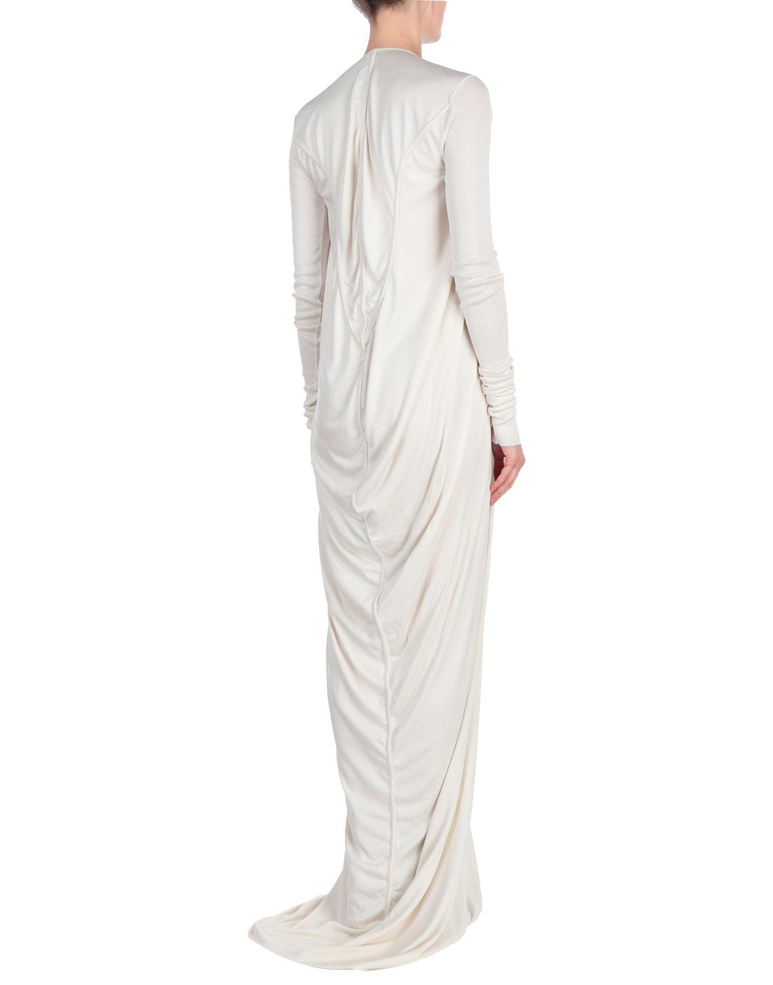 rick owens silk dress